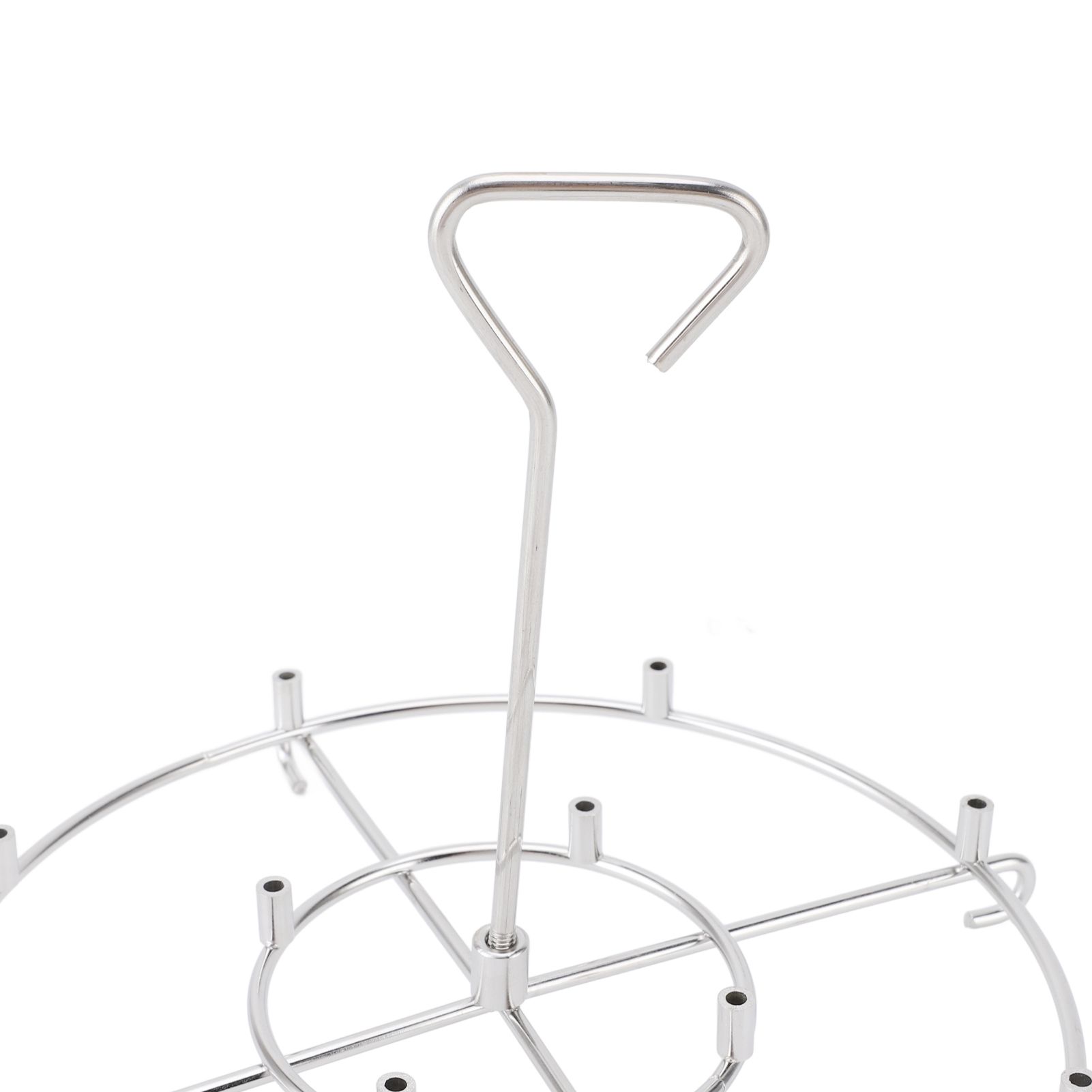Fryer Skewer Stand Multipurpose Vertical Type Space Saving 304 Stainless Steel view 2