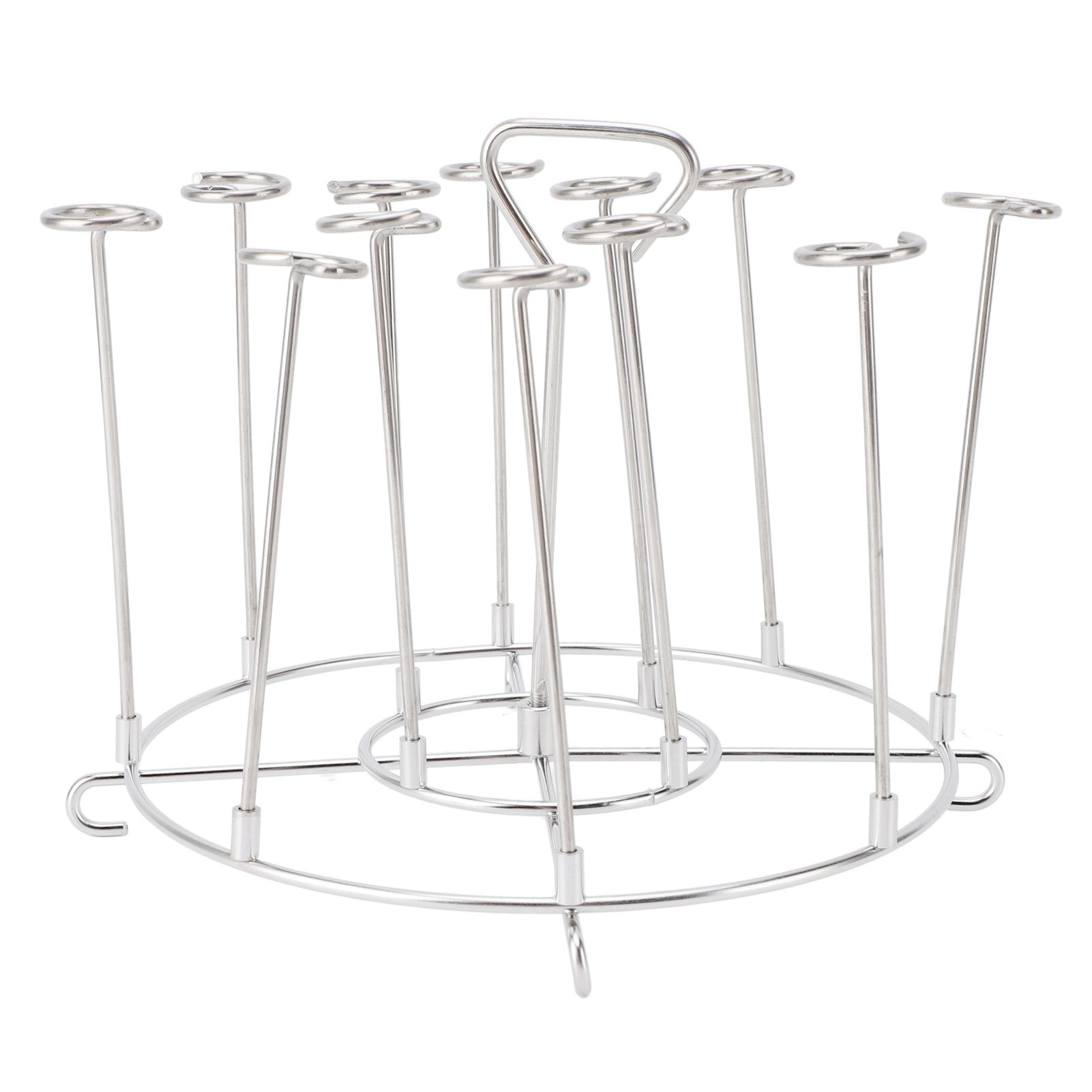 Fryer Skewer Stand Multipurpose Vertical Type Space Saving 304 Stainless Steel view 4