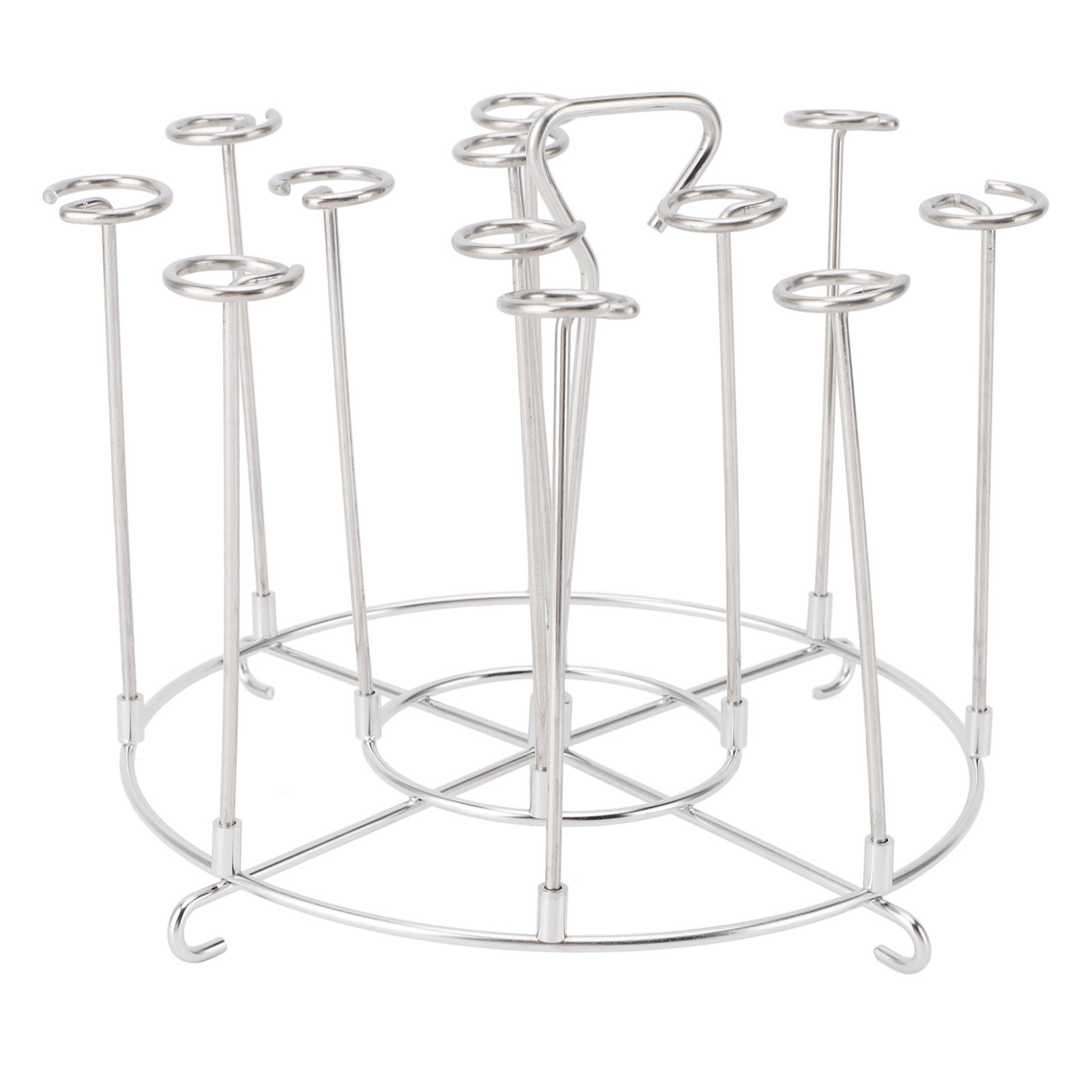 Fryer Skewer Stand Multipurpose Vertical Type Space Saving 304 Stainless Steel view 6