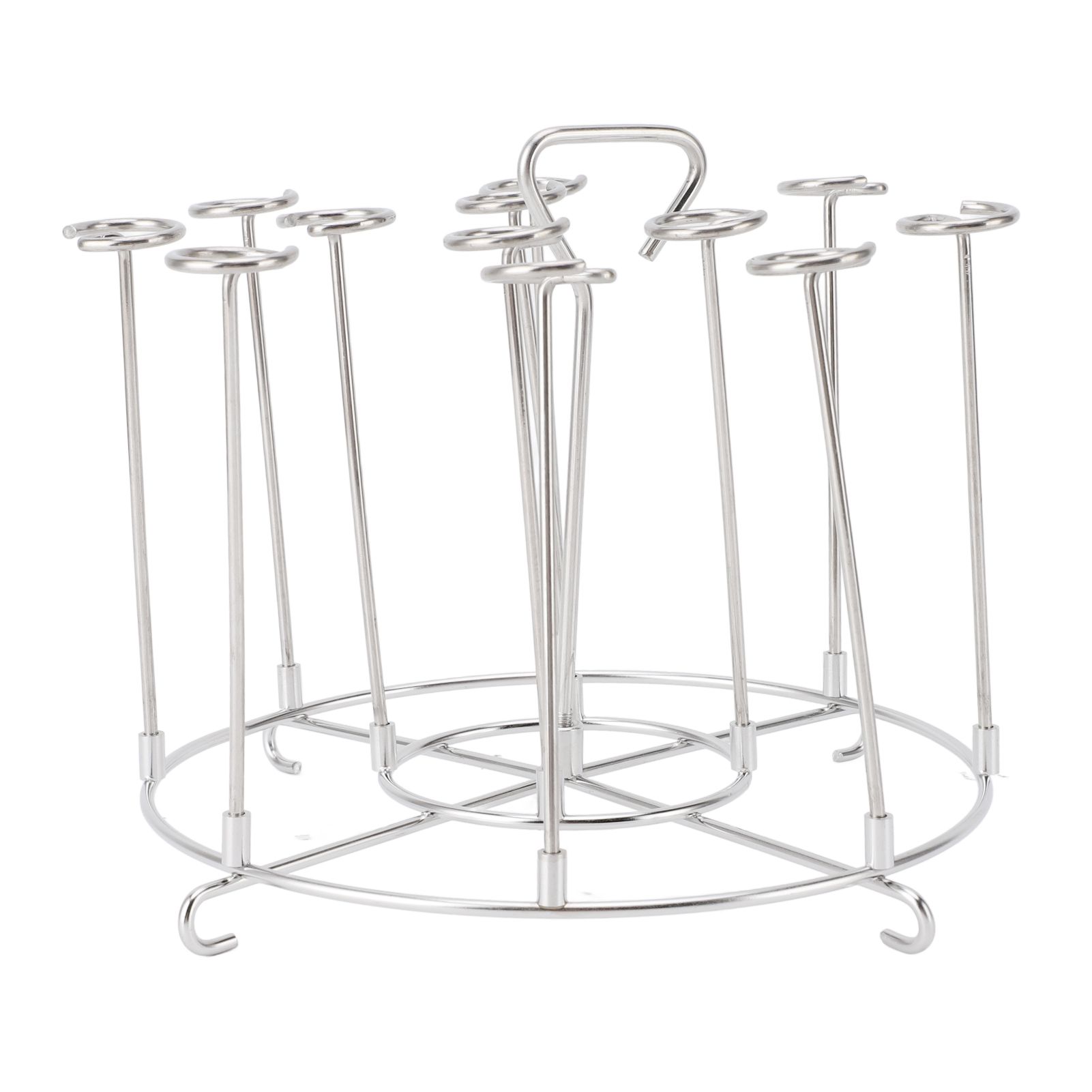 Fryer Skewer Stand Multipurpose Vertical Type Space Saving 304 Stainless Steel view 8