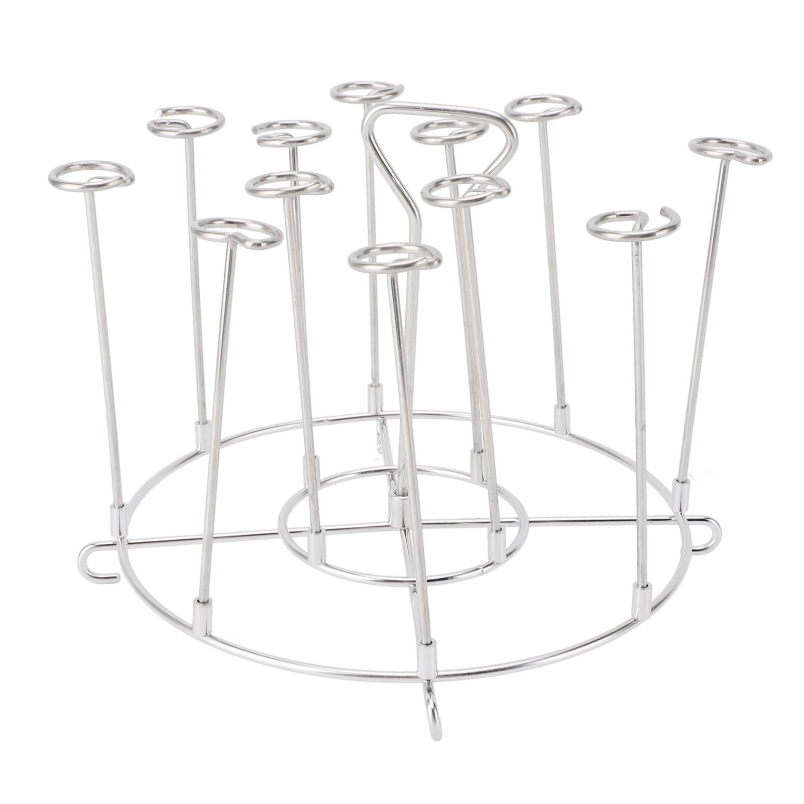 Fryer Skewer Stand Multipurpose Vertical Type Space Saving 304 Stainless Steel view 9