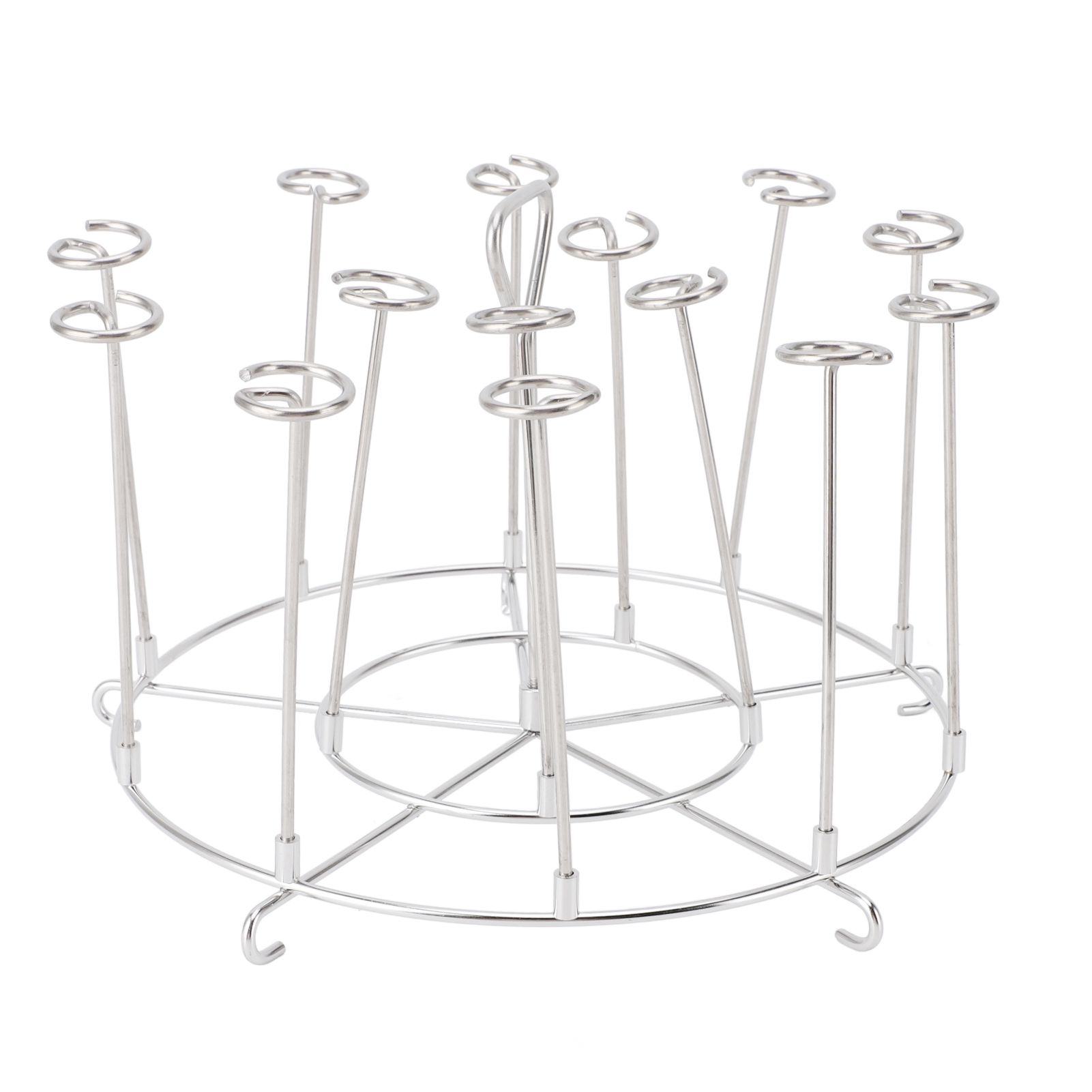 Fryer Skewer Stand Multipurpose Vertical Type Space Saving 304 Stainless Steel view 6