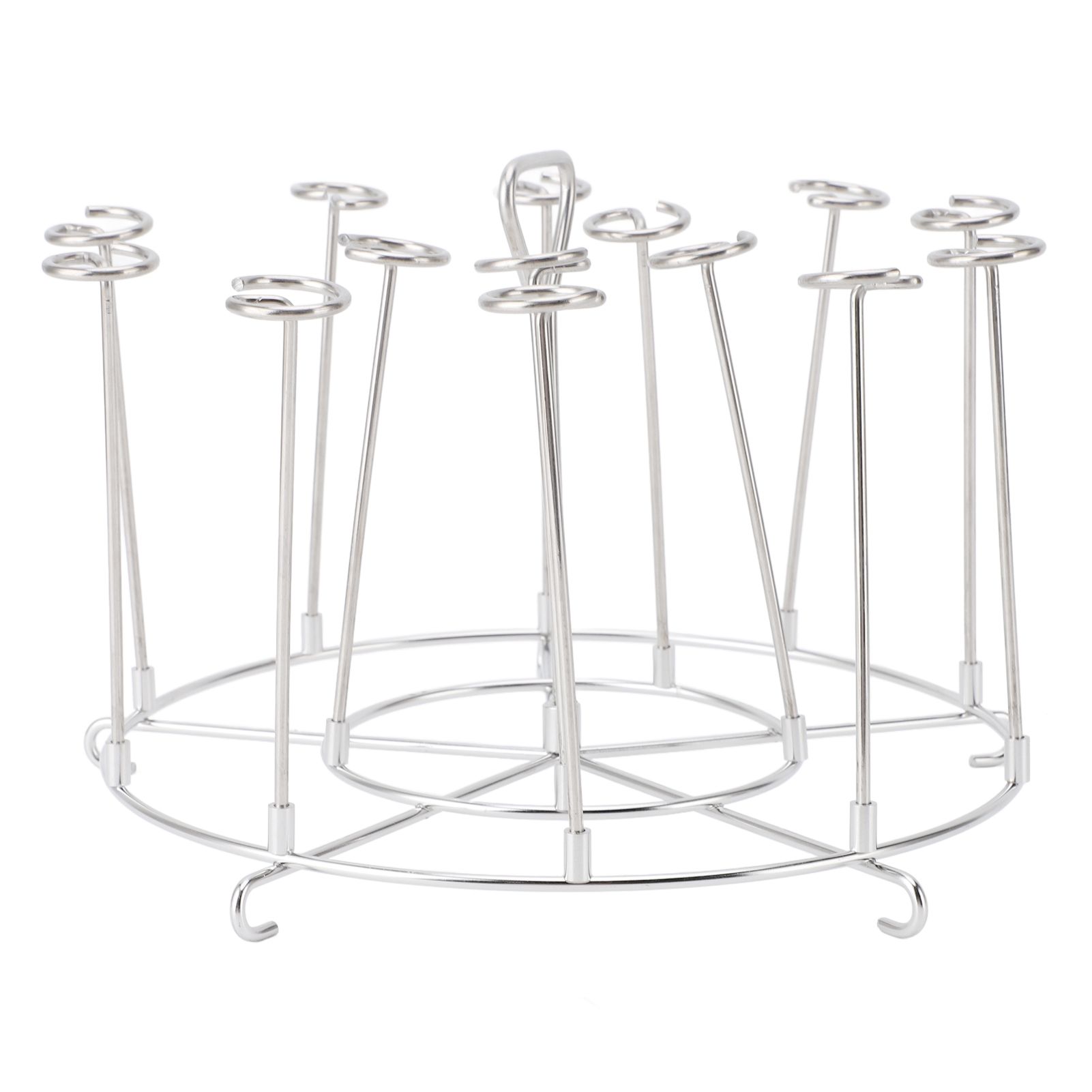 Fryer Skewer Stand Multipurpose Vertical Type Space Saving 304 Stainless Steel view 8