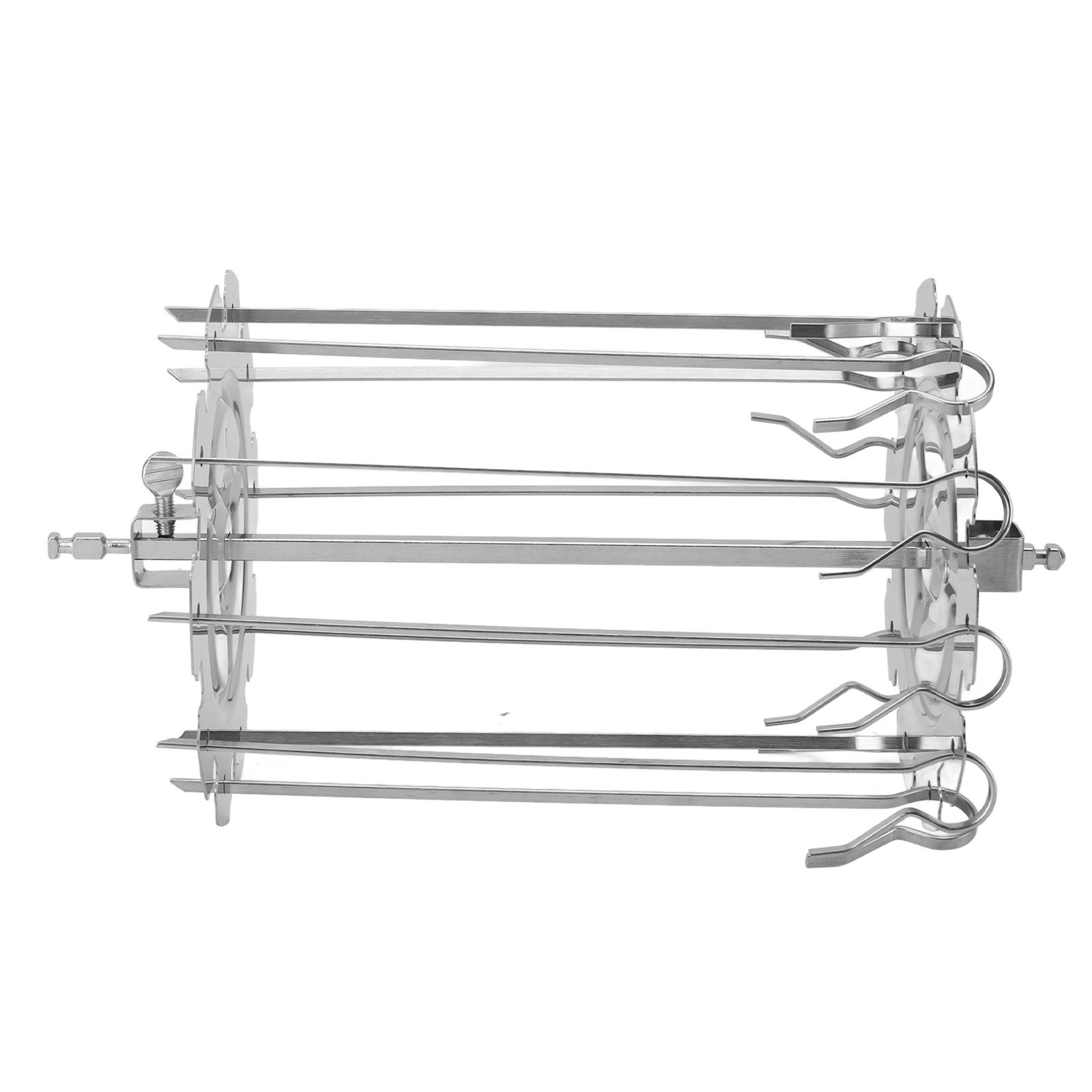 Rotisserie Skewer Set Stainless Steel Rotisserie Kabob Rods Grill for Chicken view 4