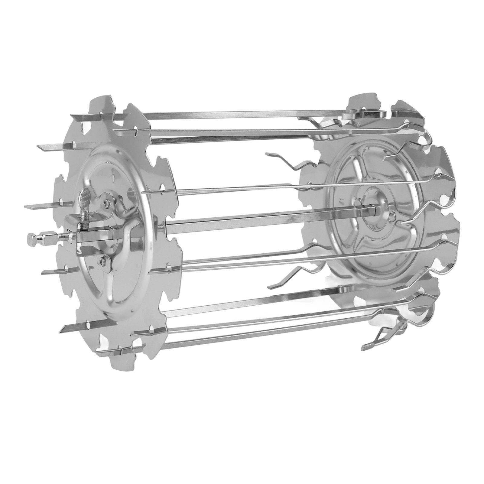 Rotisserie Skewer Set Stainless Steel Rotisserie Kabob Rods Grill for Chicken view 6
