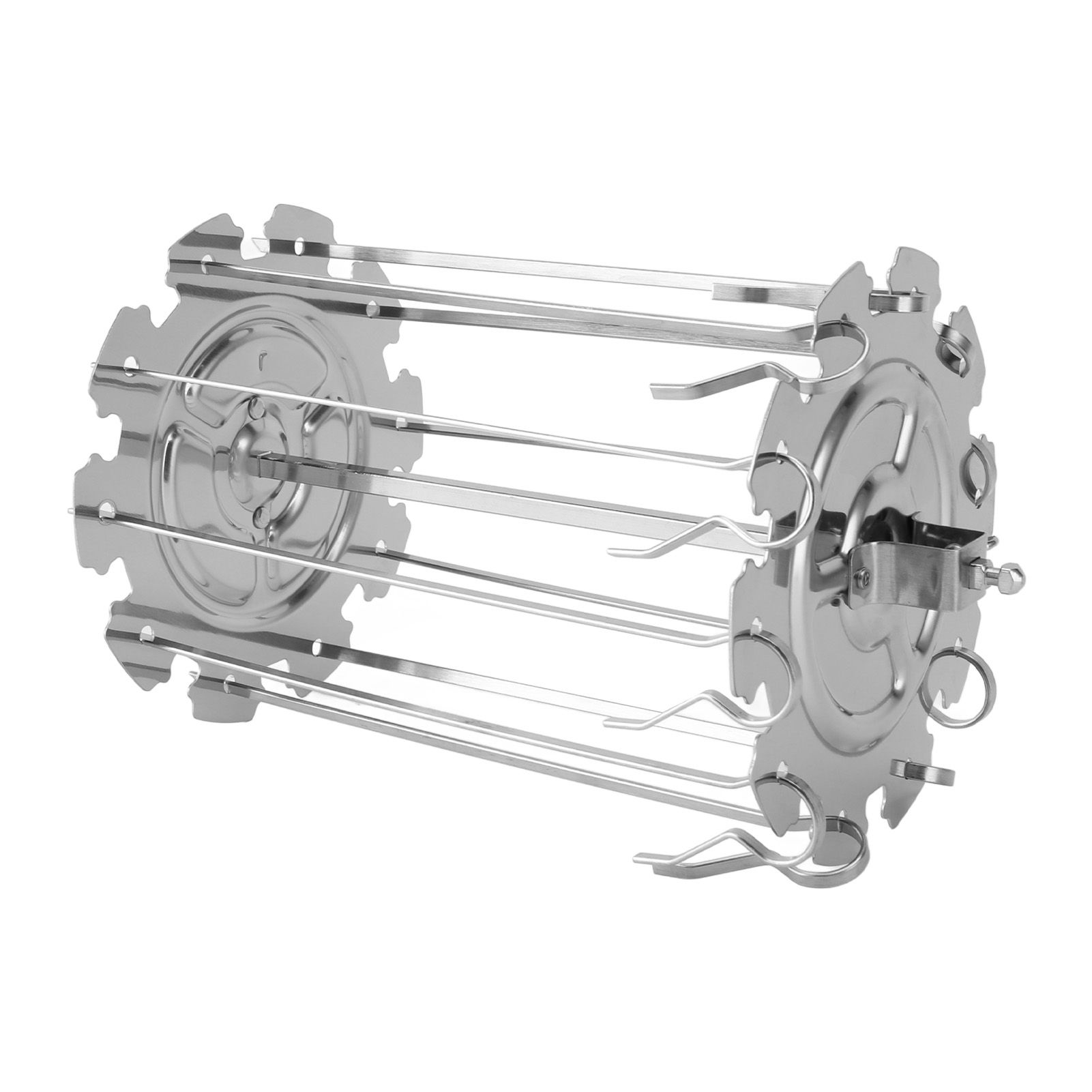 Rotisserie Skewer Set Stainless Steel Rotisserie Kabob Rods Grill for Chicken view 9