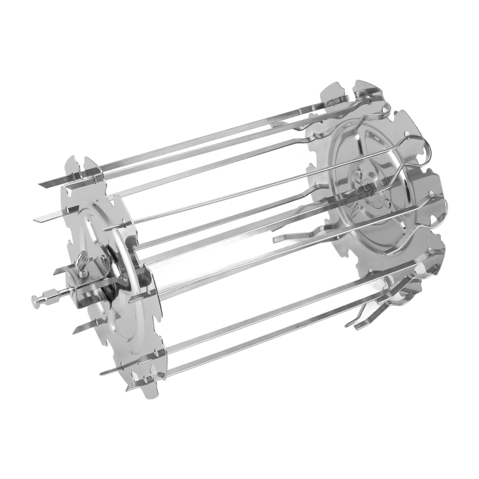 Rotisserie Skewer Set Stainless Steel Rotisserie Kabob Rods Grill for Chicken view 10