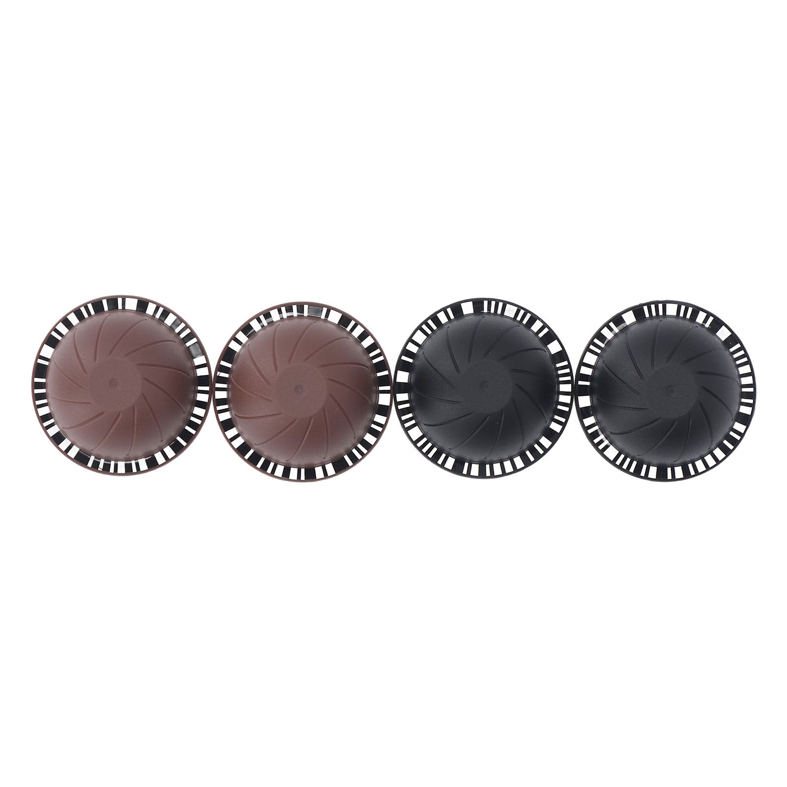 100PCS Aluminum Foil Lids Seals with 4 Reusable Coffee Capsules Plastic view 4