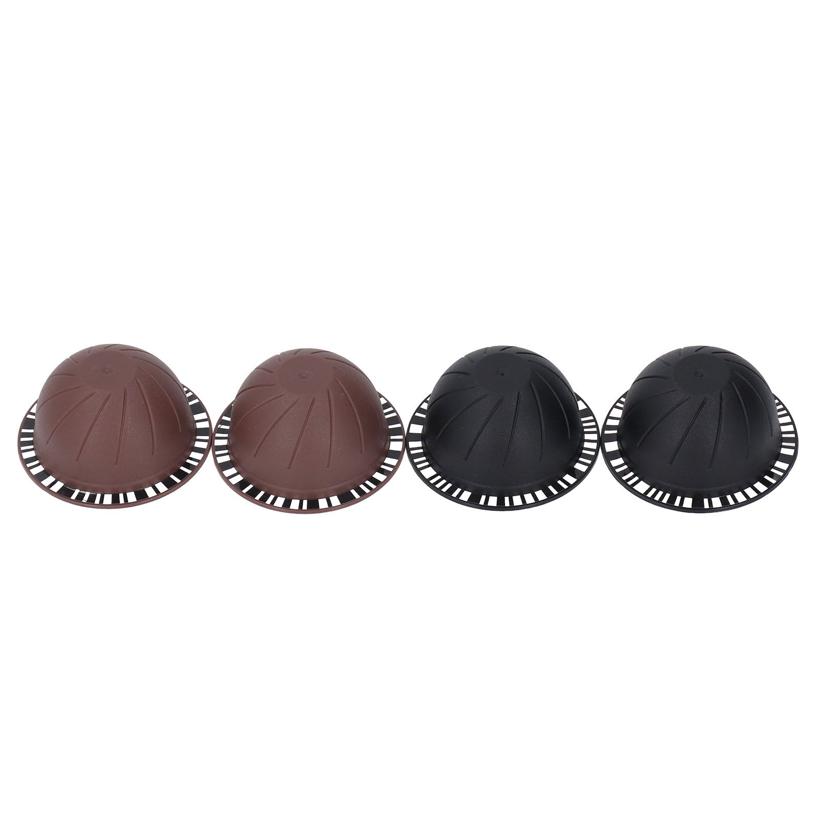 100PCS Aluminum Foil Lids Seals with 4 Reusable Coffee Capsules Plastic view 10