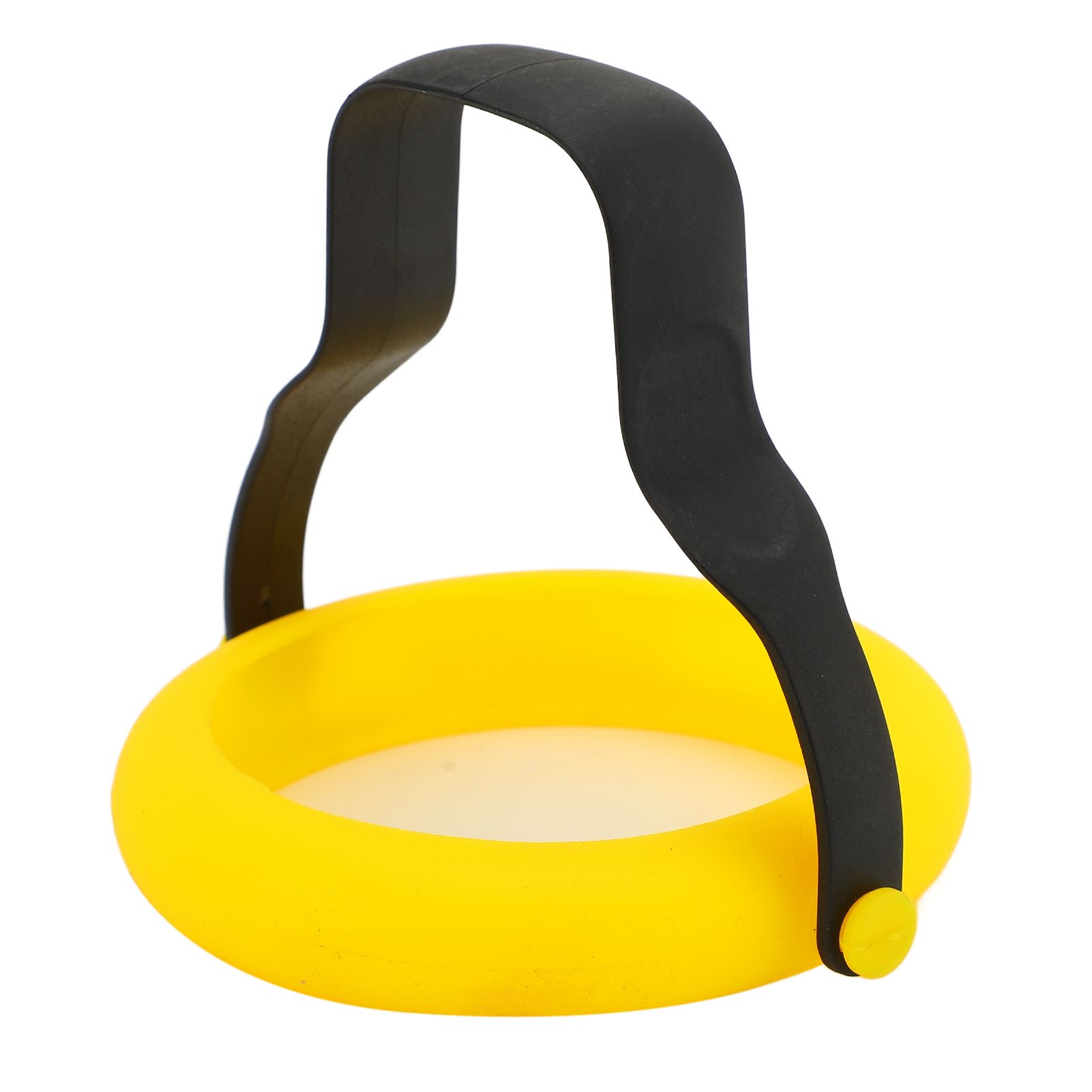 Egg Ring Stick Proof Silicone Round Egg Cooking Mould with Handle for Pancake view 4