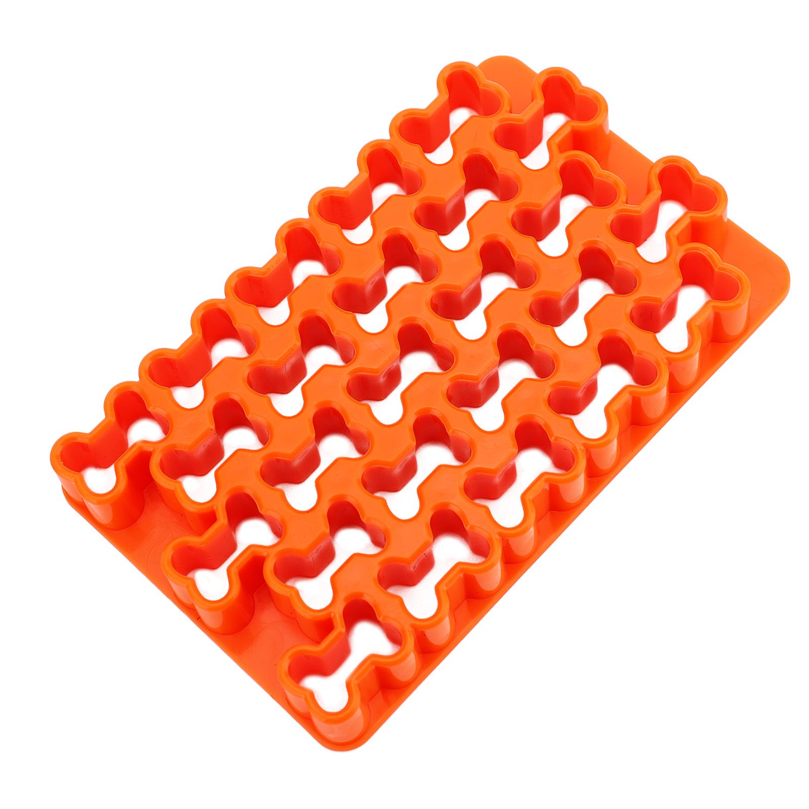 Dog Bone Cookie Cutter Plastic Reusable Easy to Clean 25Pcs Bone Biscuit