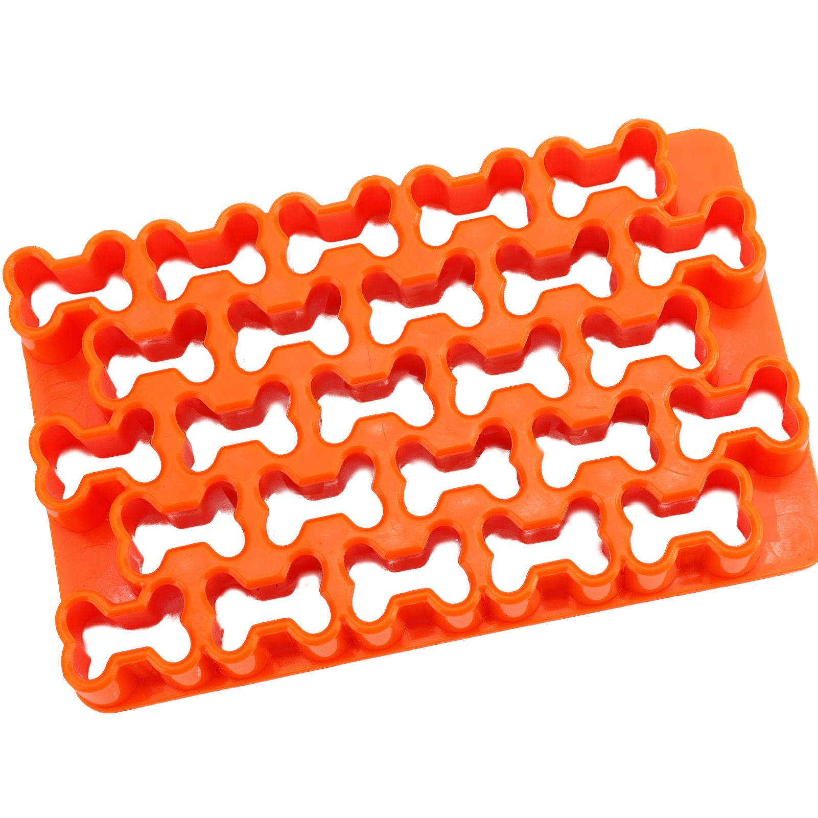 Dog Bone Cookie Cutter Plastic Reusable Easy to Clean 25Pcs Bone Biscuit view 12