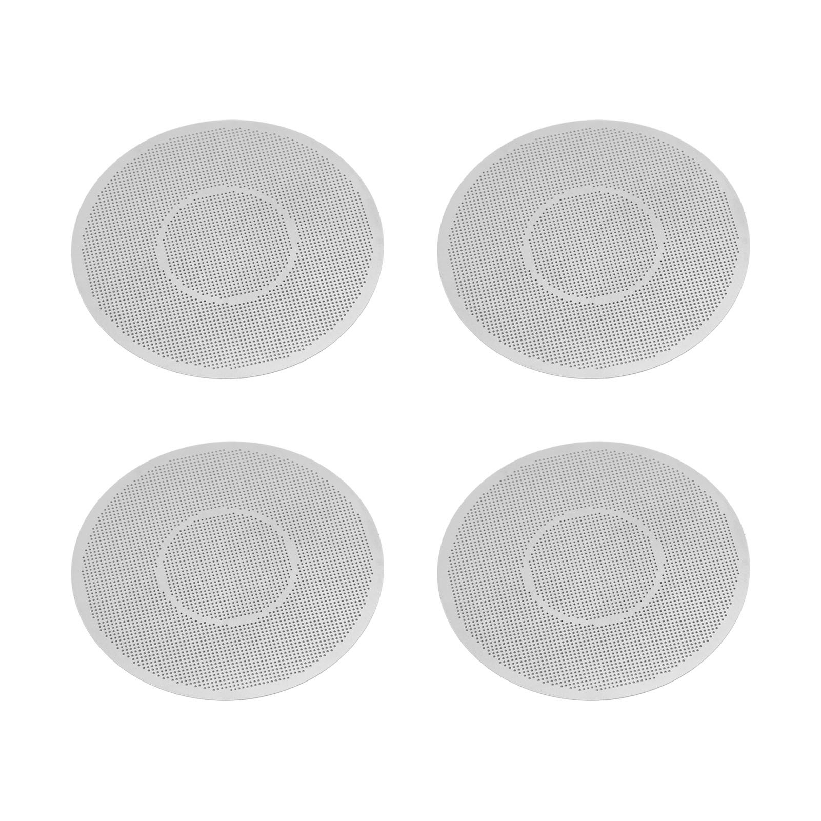 4PCS Coffee Puck Screen 58mm Stainless Steel Round Reusable Coffee Filter Mesh view 3