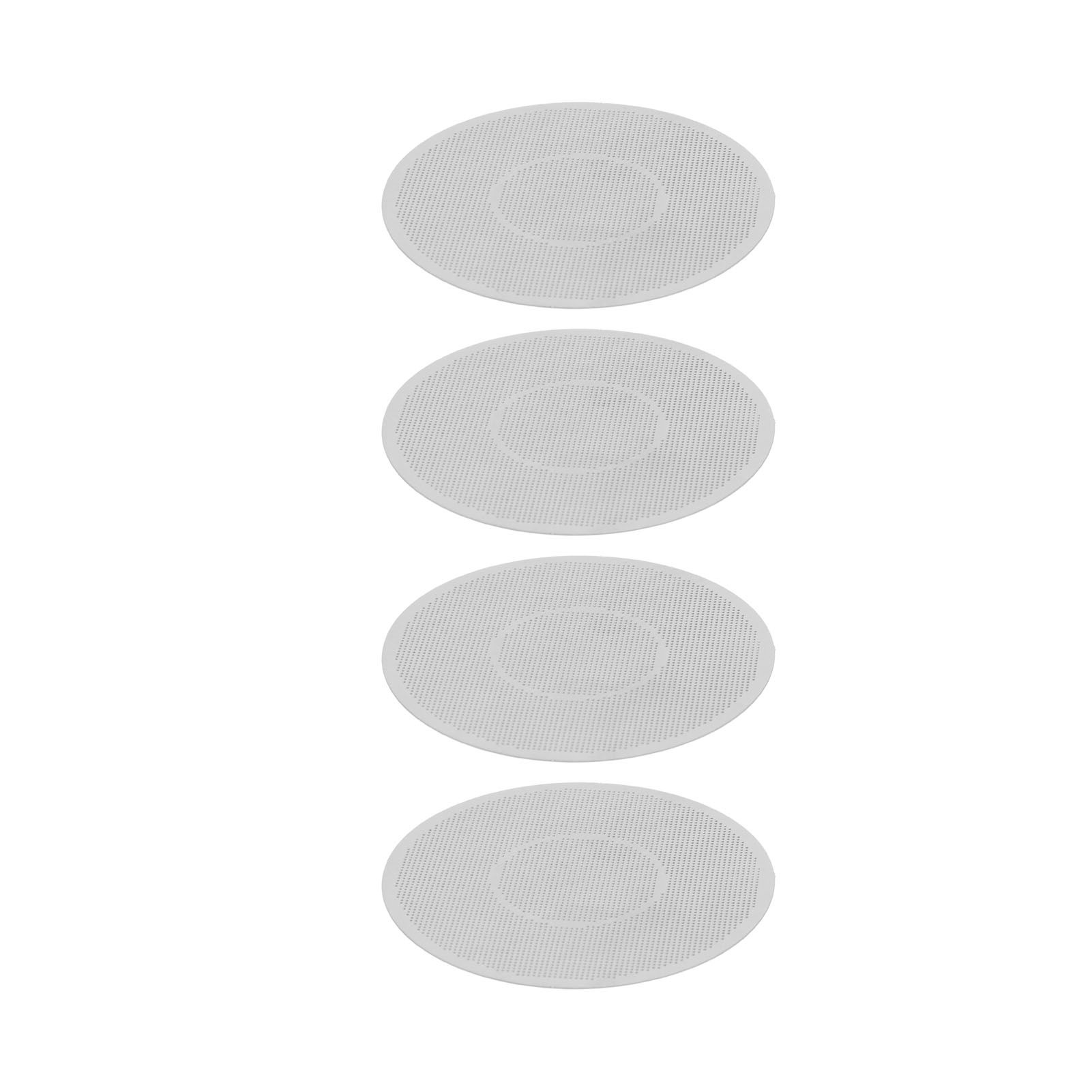 4PCS Coffee Puck Screen 58mm Stainless Steel Round Reusable Coffee Filter Mesh view 4