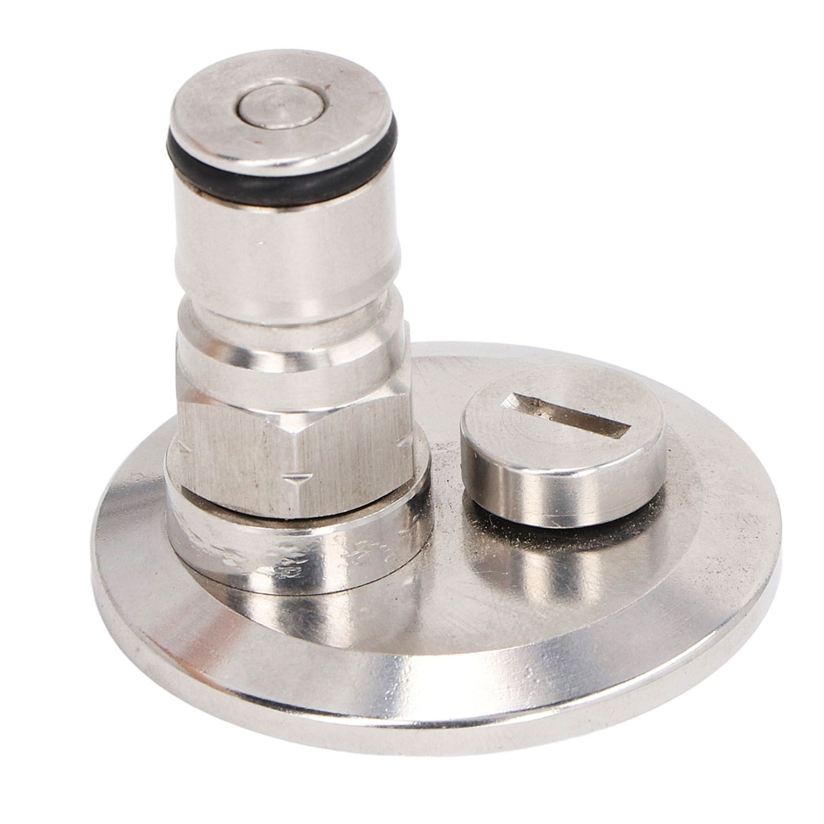 1.5in Tri Clamp to Ball Lock Post Adapter with Pressure Relief Valve Quick view 3