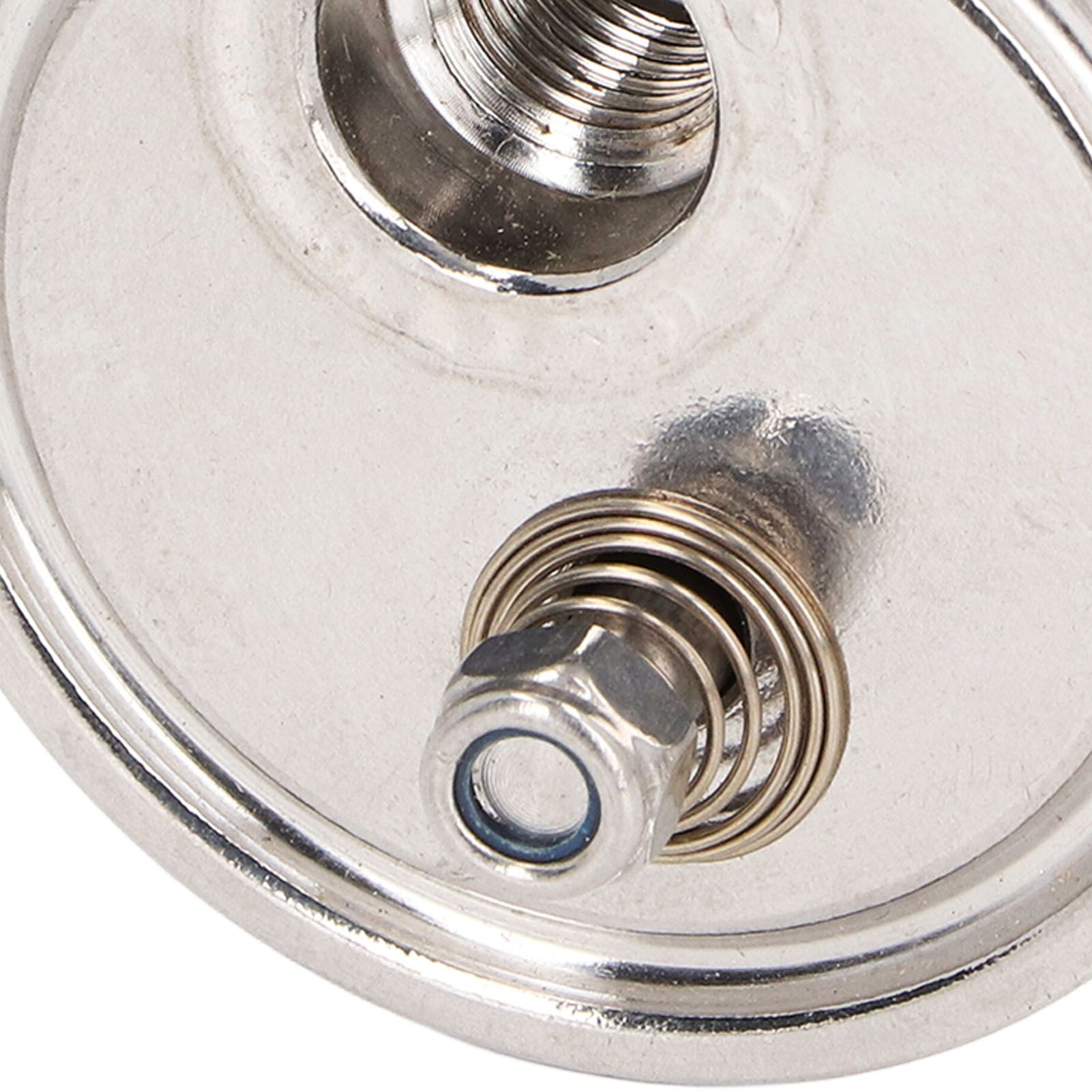 1.5in Tri Clamp to Ball Lock Post Adapter with Pressure Relief Valve Quick view 7