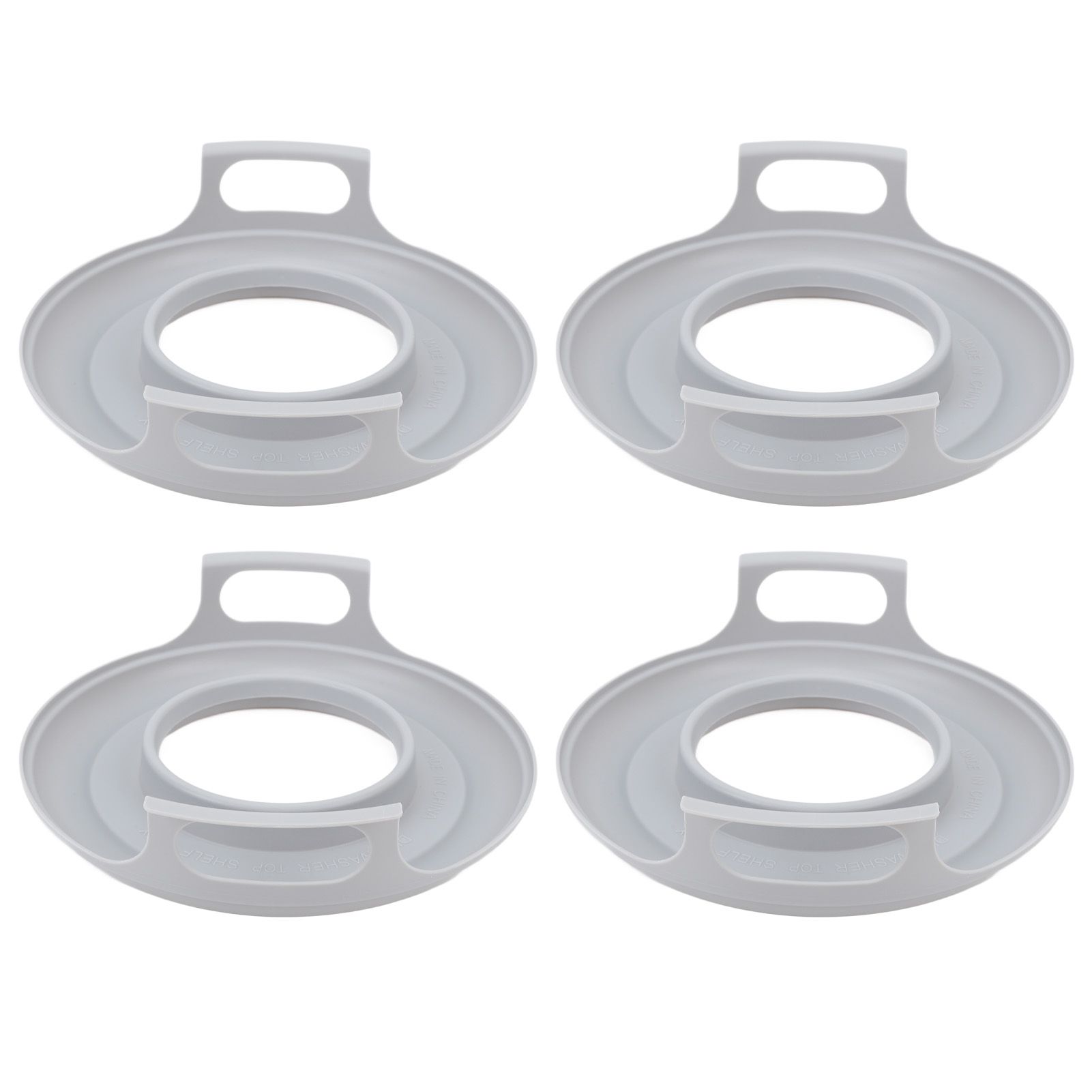 Microwave Cool Plate Spill Proof Microwave Bowl Carrying Tray with Handles for