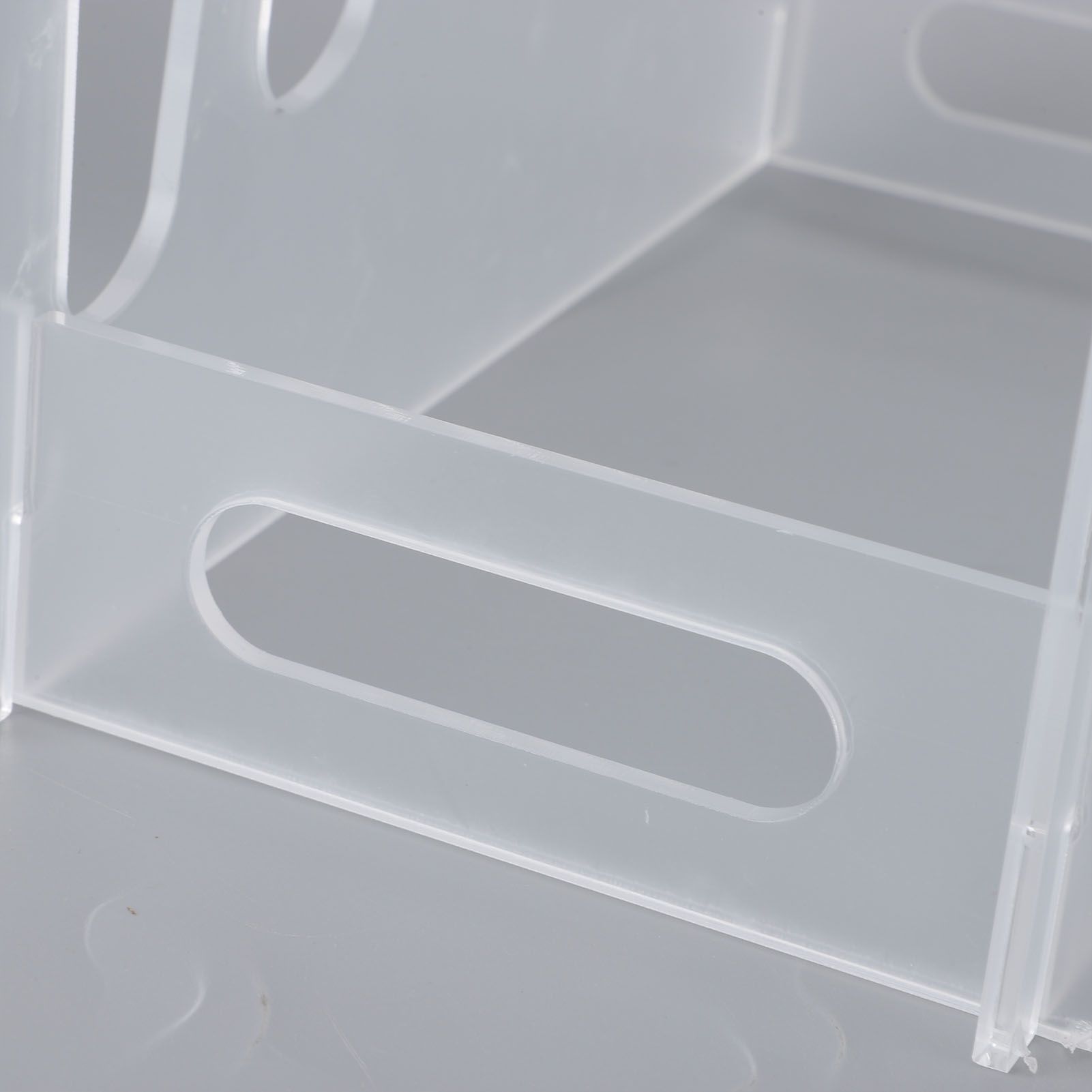 Plate Dinnerware Display Stand Acrylic Multiple Plates Display Rack Space view 2