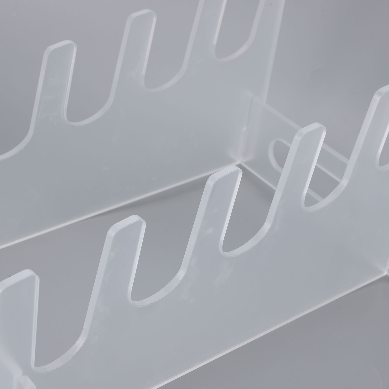Plate Dinnerware Display Stand Acrylic Multiple Plates Display Rack Space view 5
