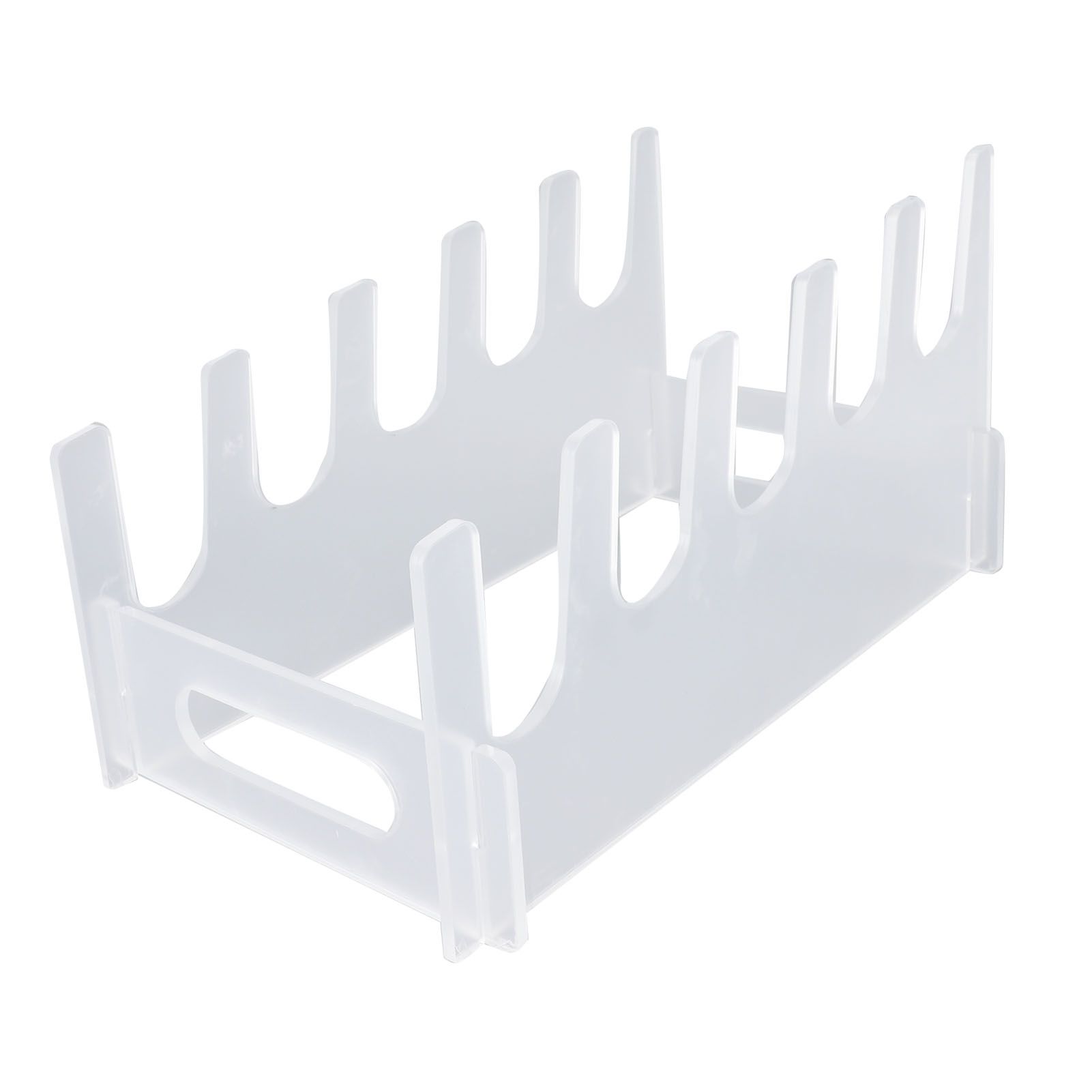 Plate Dinnerware Display Stand Acrylic Multiple Plates Display Rack Space view 6