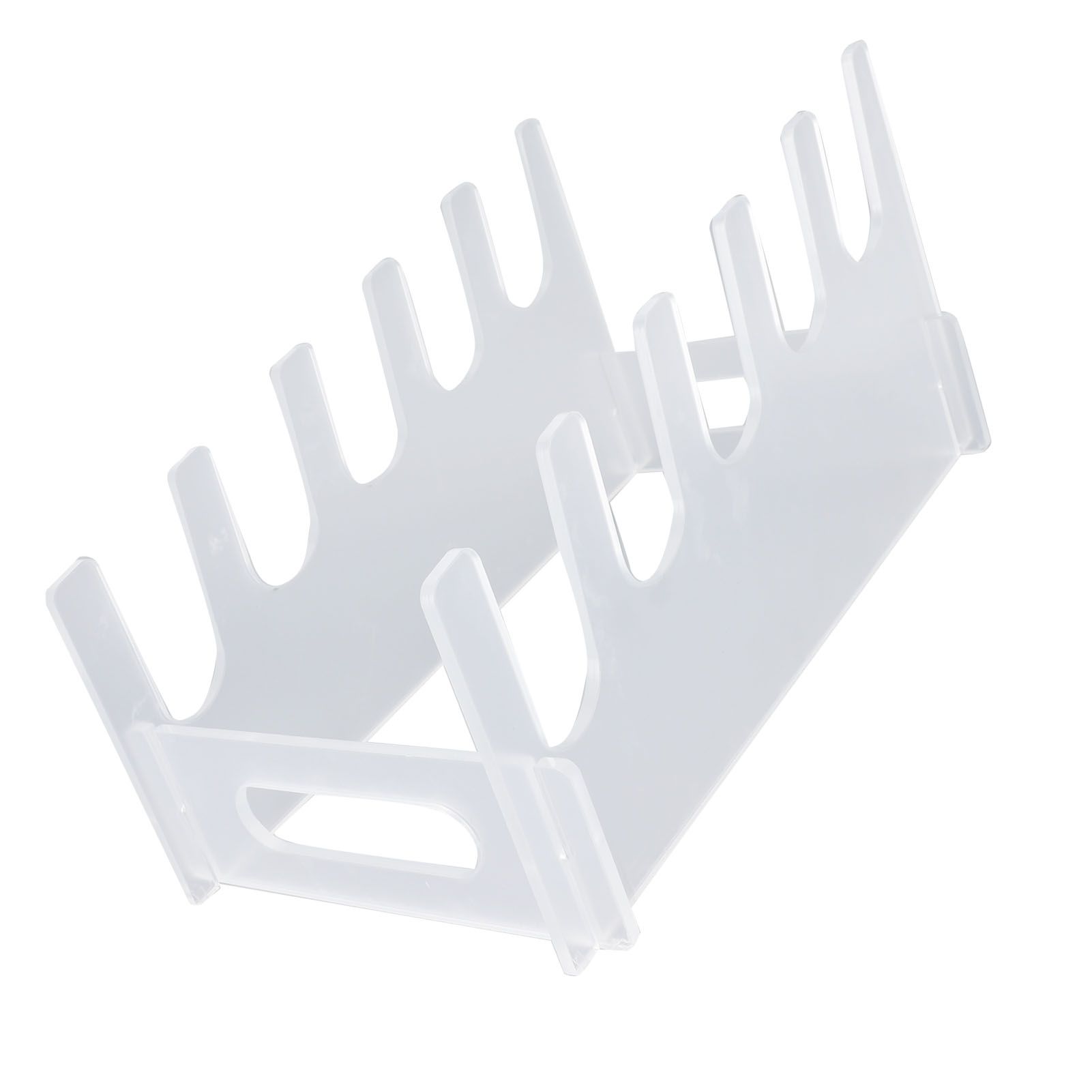 Plate Dinnerware Display Stand Acrylic Multiple Plates Display Rack Space view 9
