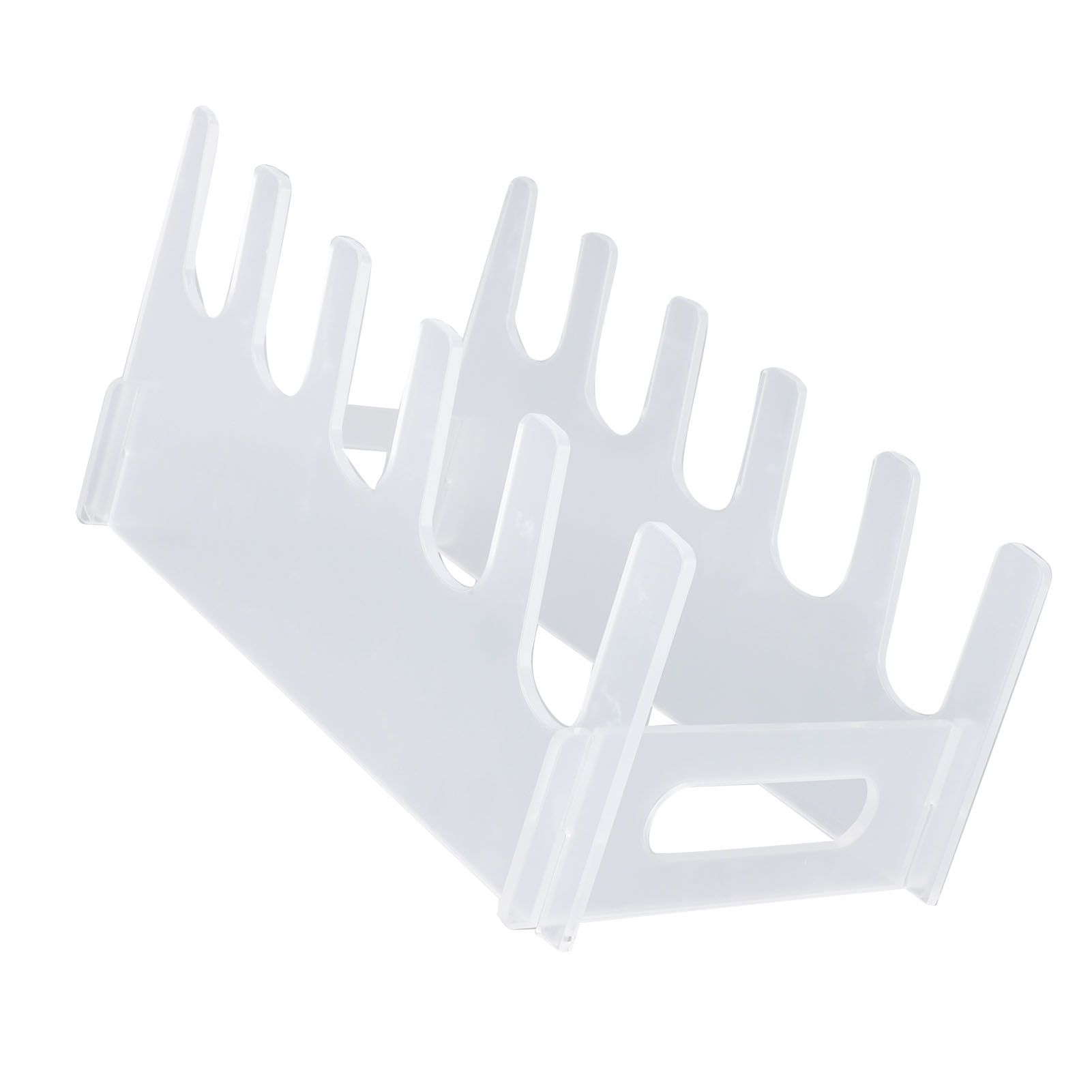 Plate Dinnerware Display Stand Acrylic Multiple Plates Display Rack Space view 10