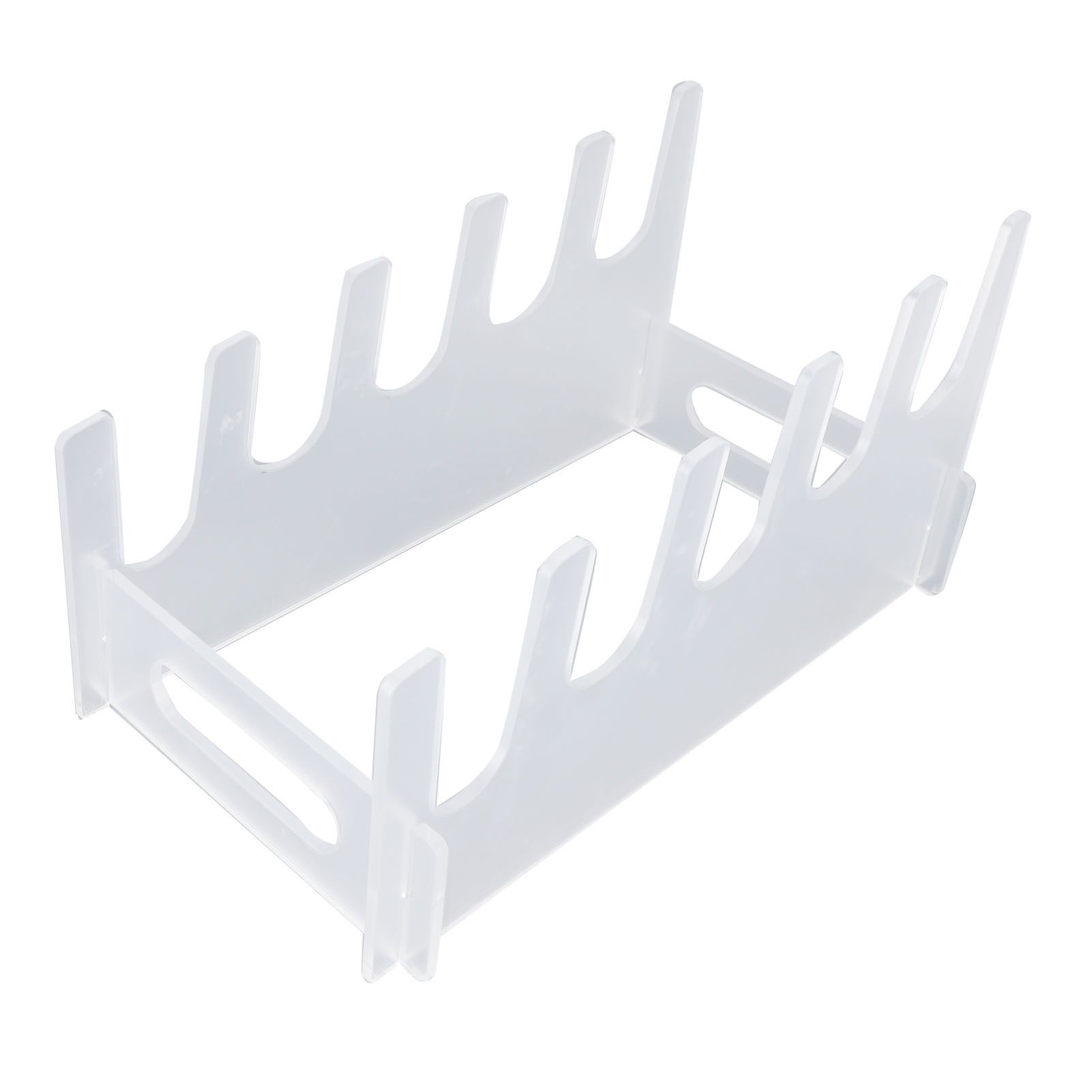 Plate Dinnerware Display Stand Acrylic Multiple Plates Display Rack Space view 11