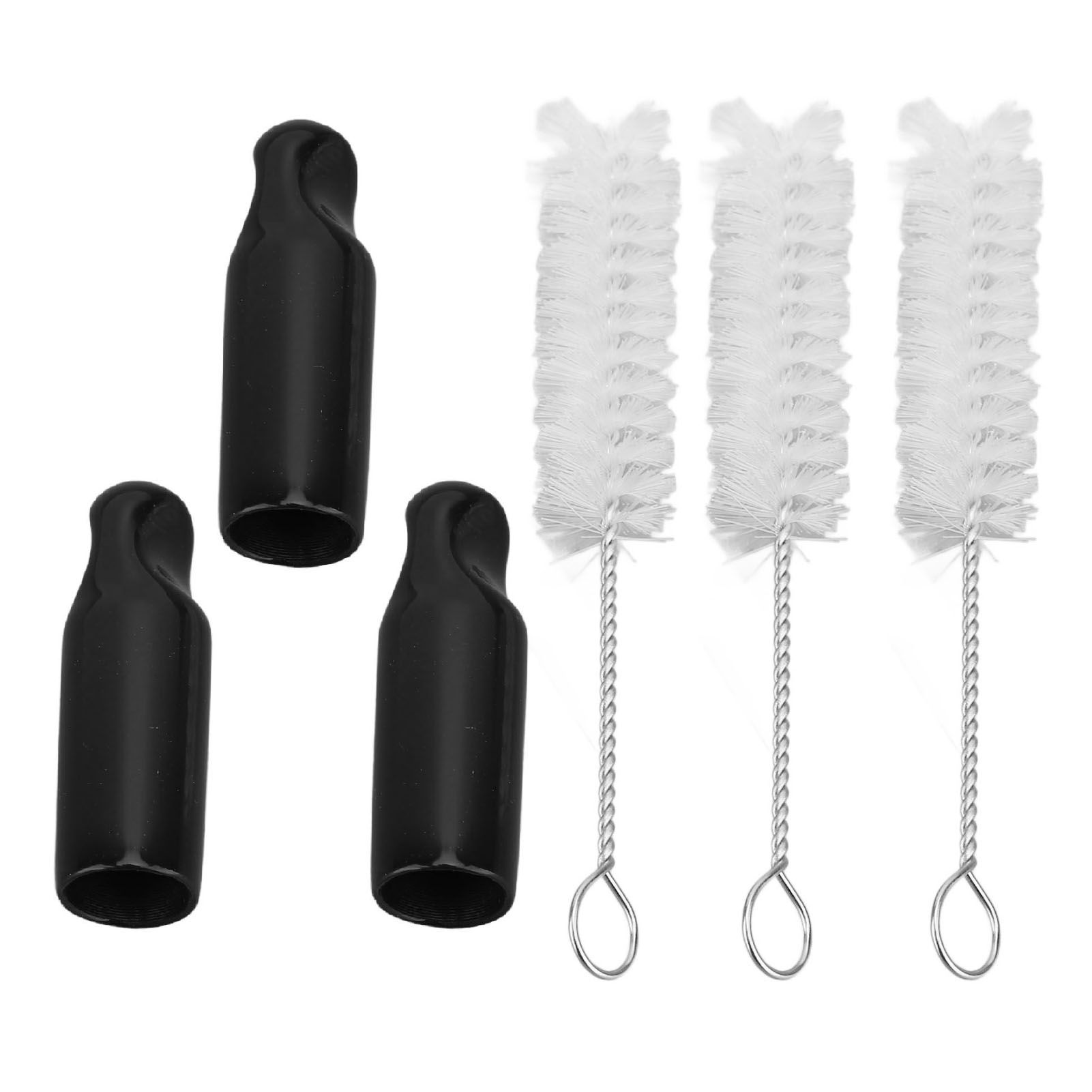 30PCS Beer Tap Cover Rubber Draft Faucet Keg Cap with 5 Cleaning Brushes for