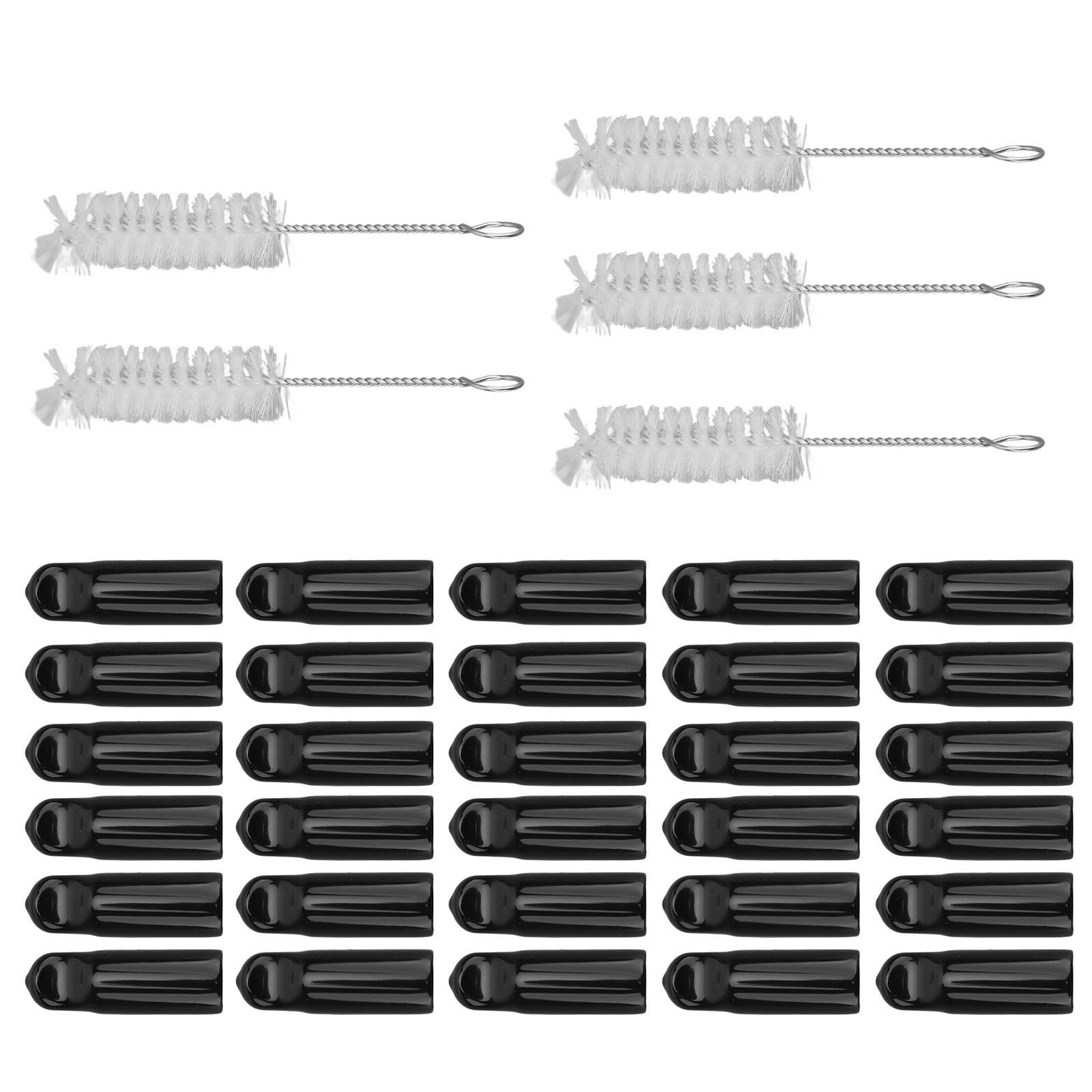 30PCS Beer Tap Cover Rubber Draft Faucet Keg Cap with 5 Cleaning Brushes for view 8