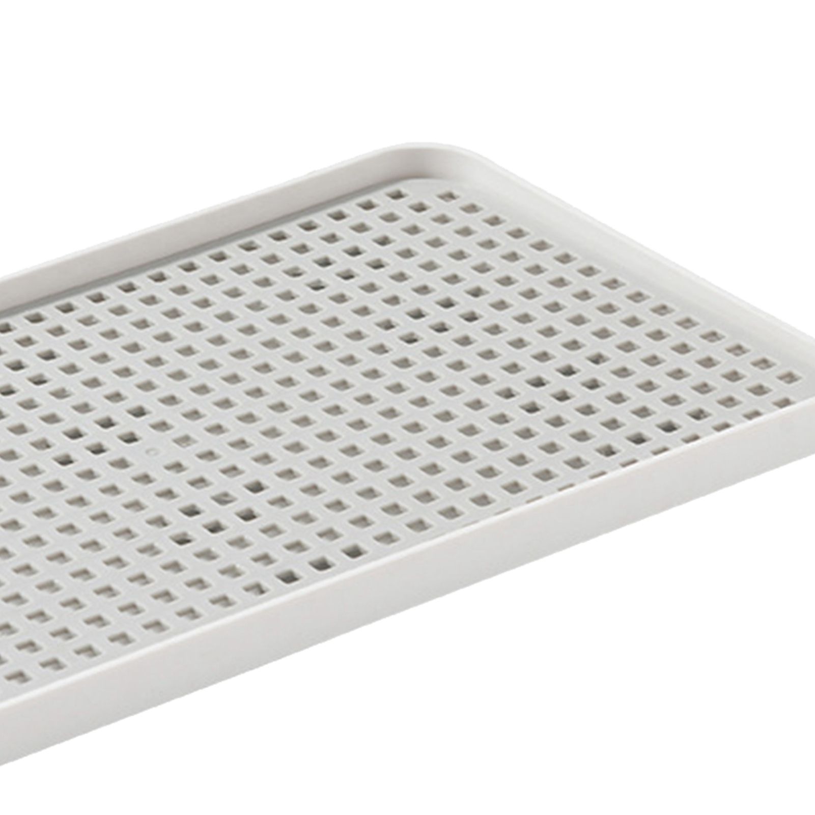 Double Layer Drain Tray Dish Drainer Drying Rack Tea Tray for Cup Bowl Fruit view 2