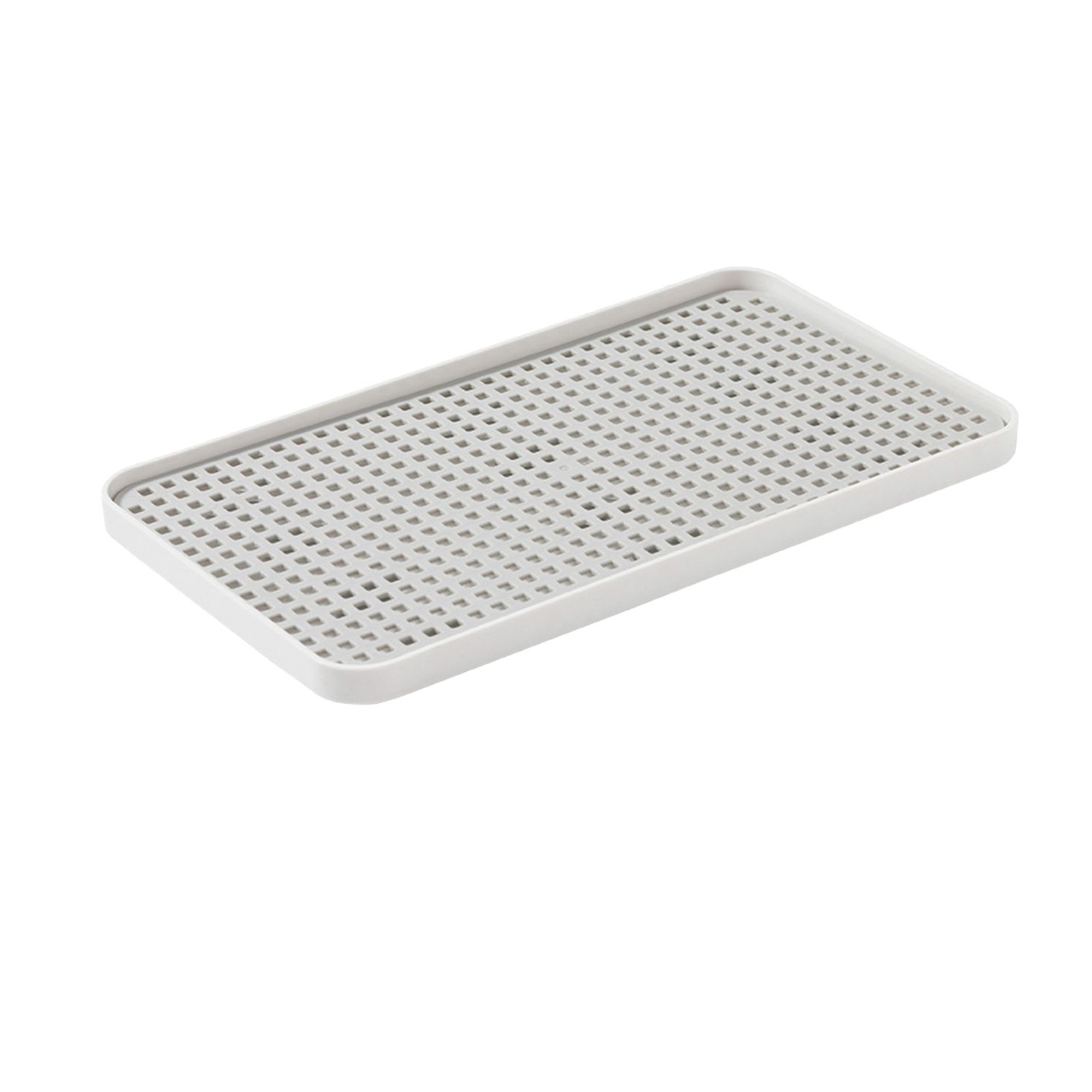 Double Layer Drain Tray Dish Drainer Drying Rack Tea Tray for Cup Bowl Fruit view 3