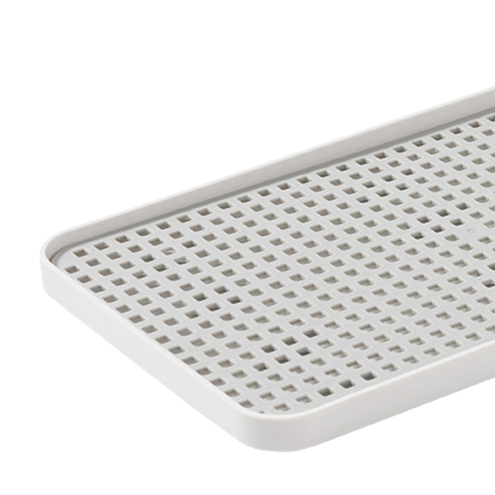 Double Layer Drain Tray Dish Drainer Drying Rack Tea Tray for Cup Bowl Fruit view 7