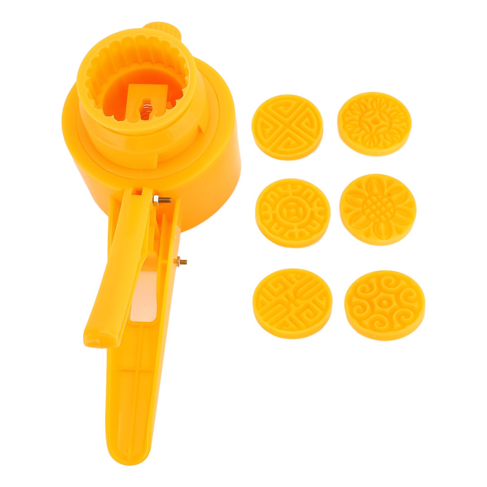 Hand Press Cookie Stamp Food Grade Plastic 50g Chinese Mid Autumn Festival view 3
