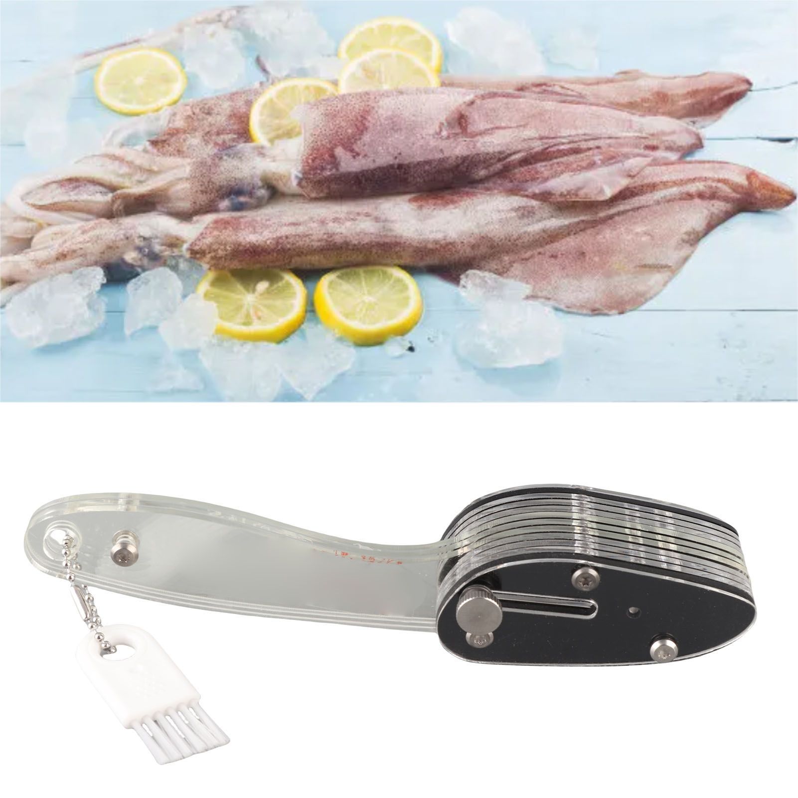3mm Squid Cutter Acrylic Time Labor Saving Squid Flower Cuttlefish Cutter for view 12