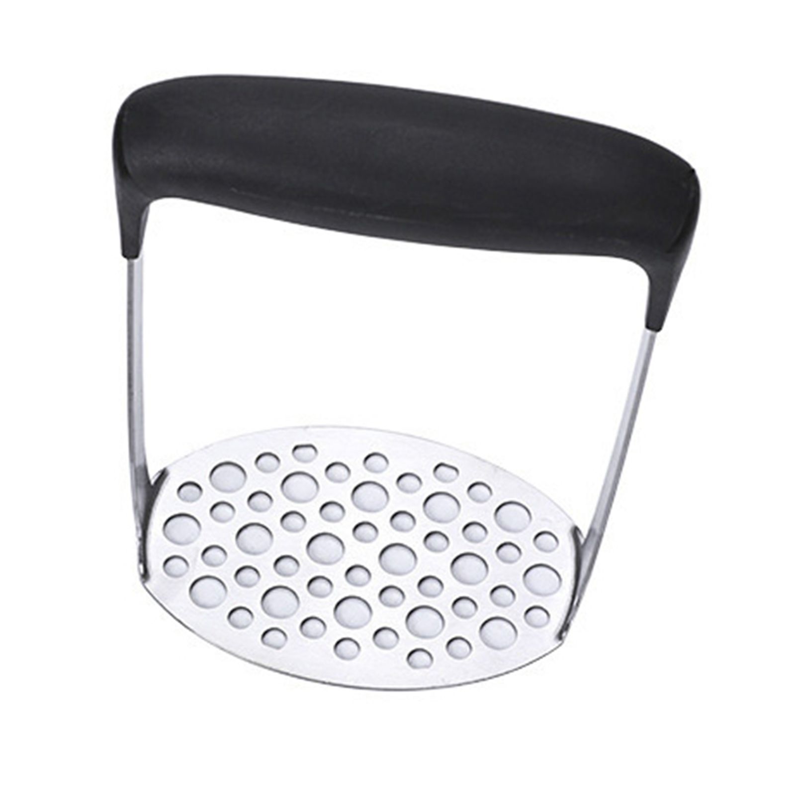 Stainless Steel Potato Masher with Non Slip Handle Manual Fruit Vegetable view 3