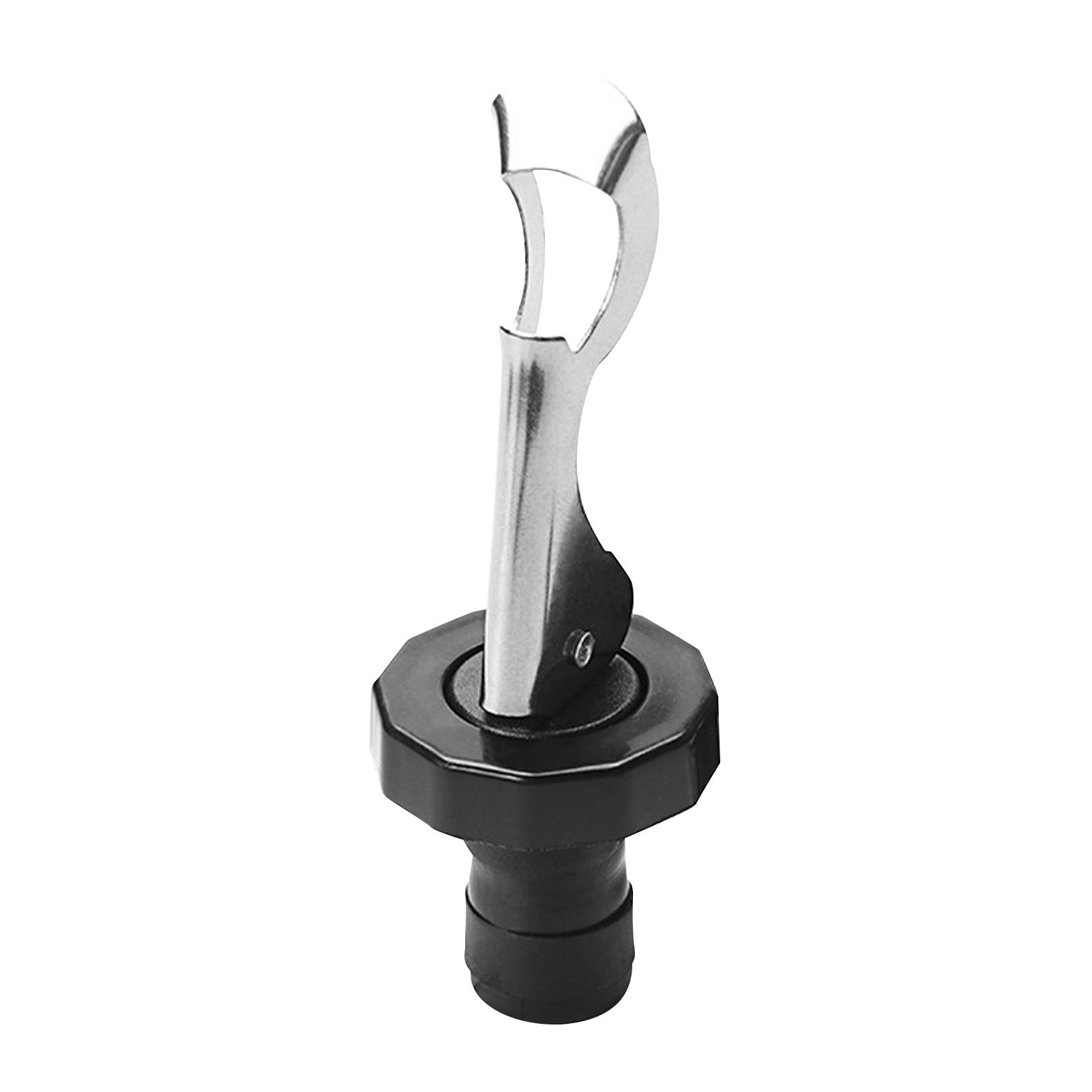 Wine Bottle Stopper Stainless Steel Plastic Leakage Proof Vacuum Beverage view 3
