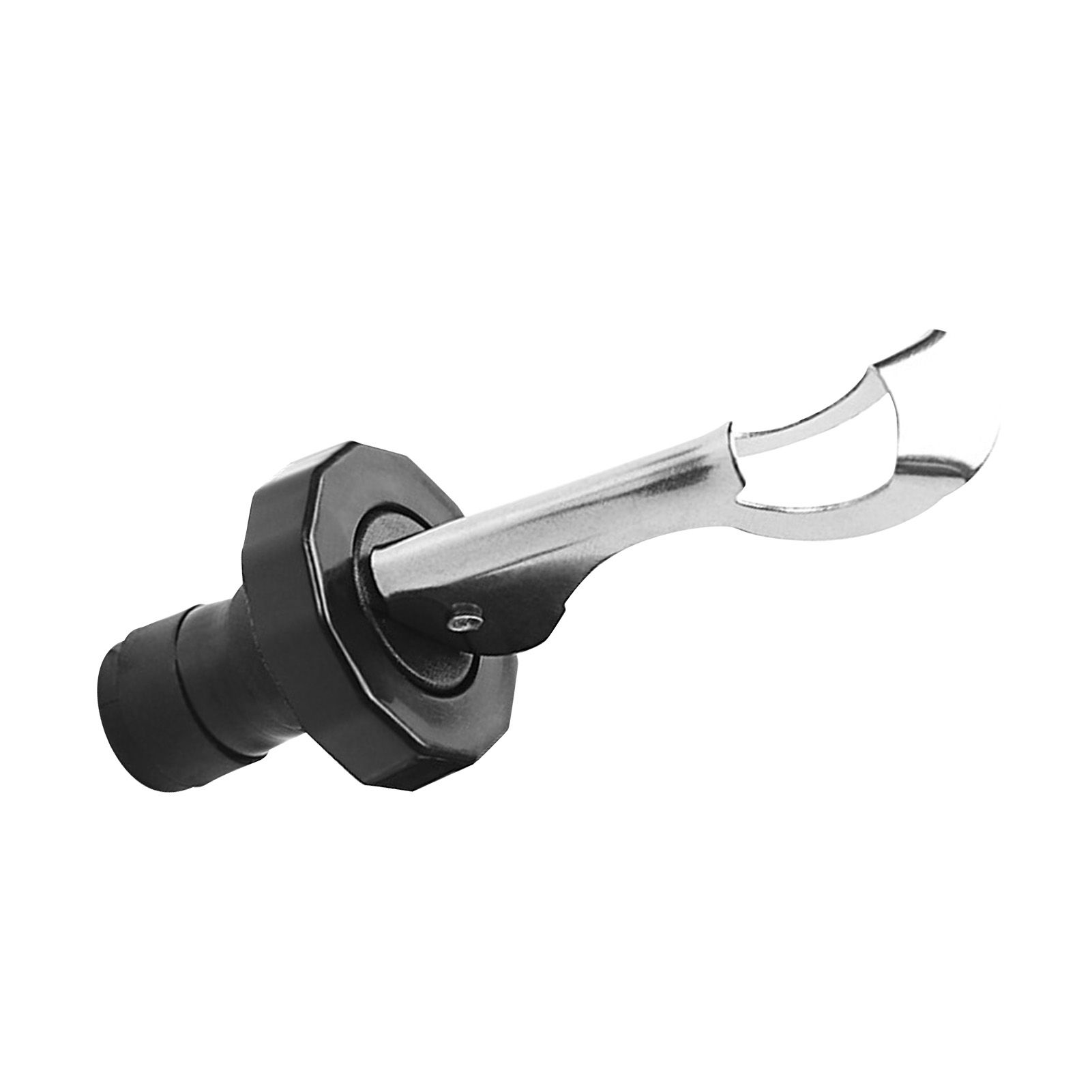 Wine Bottle Stopper Stainless Steel Plastic Leakage Proof Vacuum Beverage view 4
