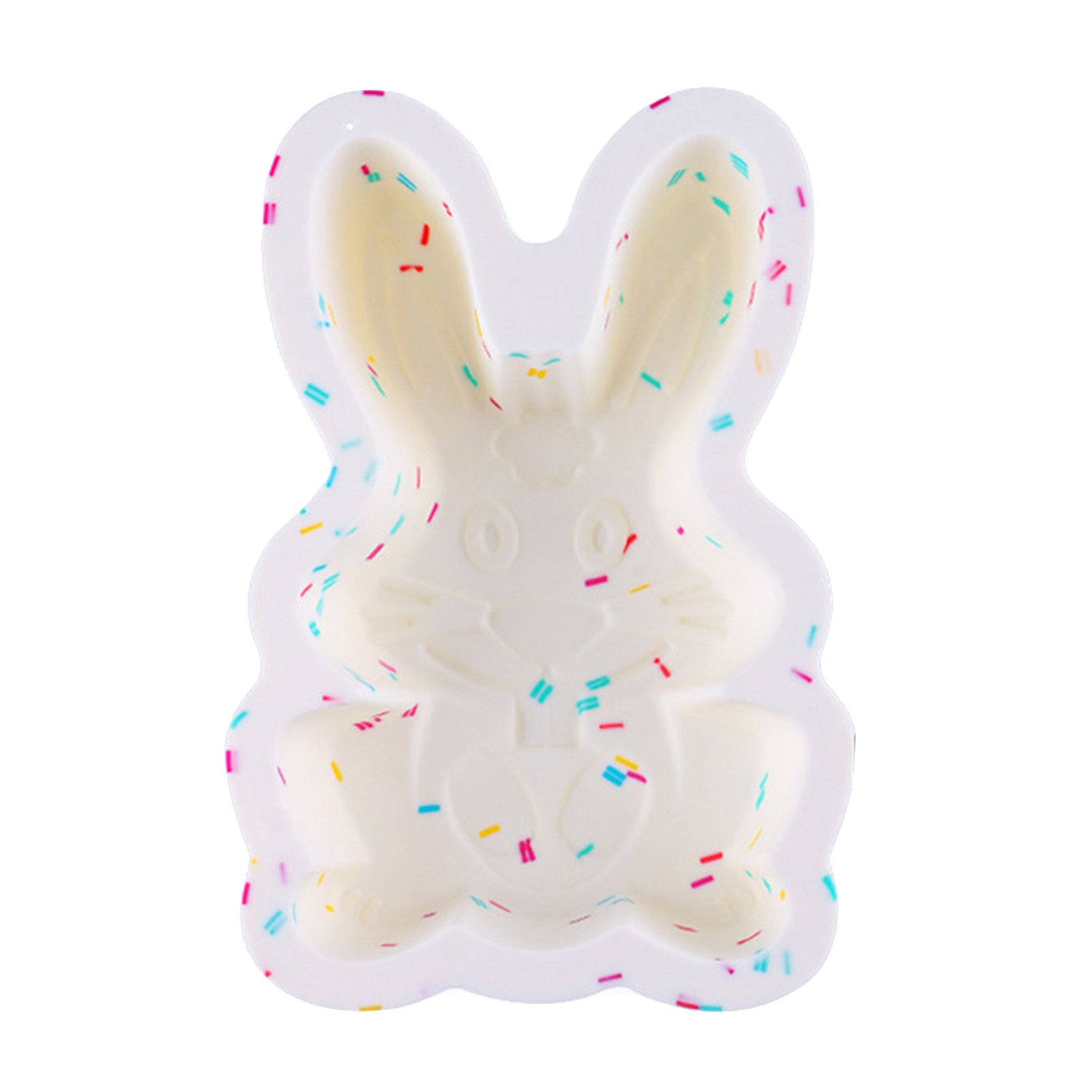 Easter Cake Pan Silicone Cake Maker Tray DIY Chocolate Tool for Easter Baking view 3