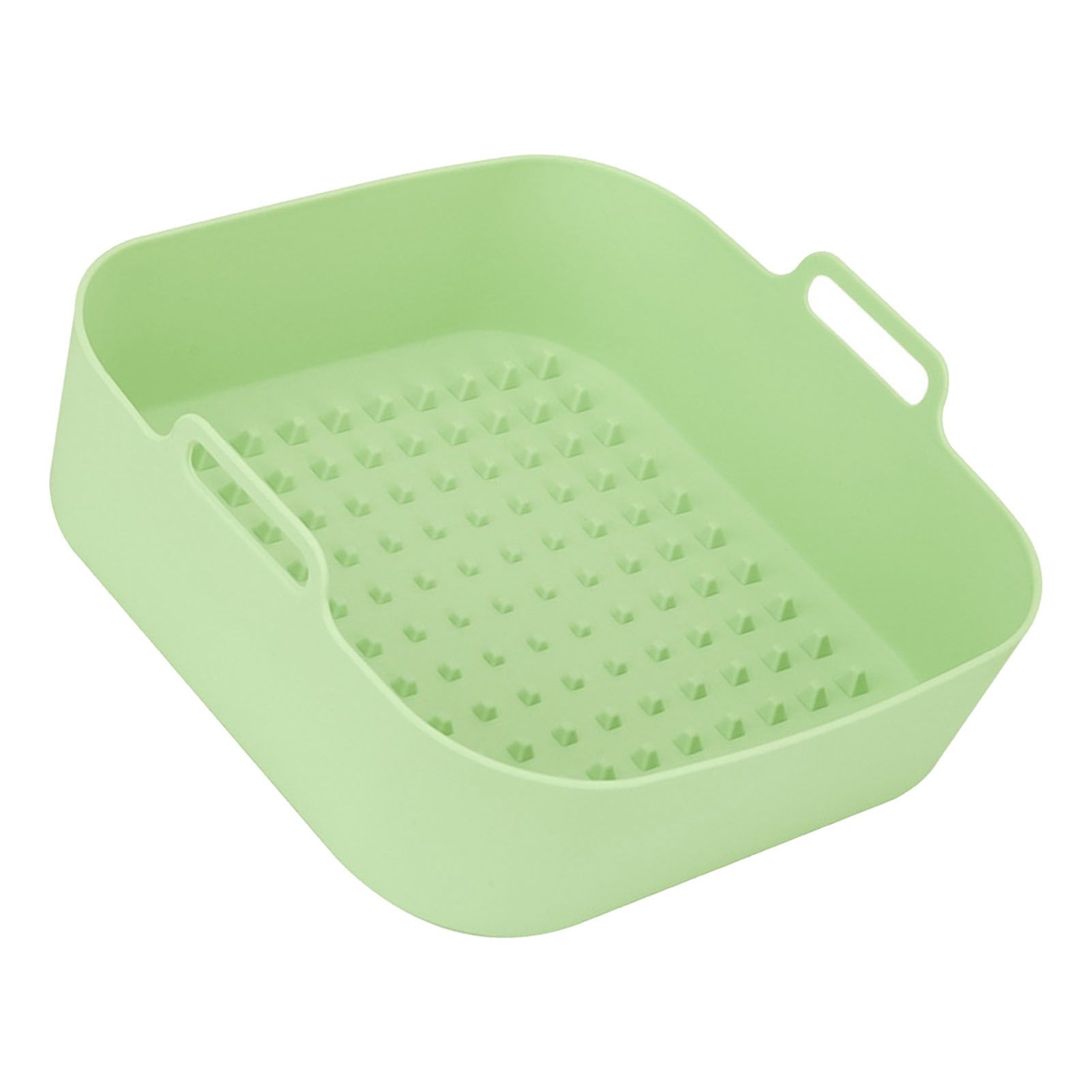 Reusable Fryer Silicone Liners 7.9in Square Fryer Silicone Basket Bowl with view 4