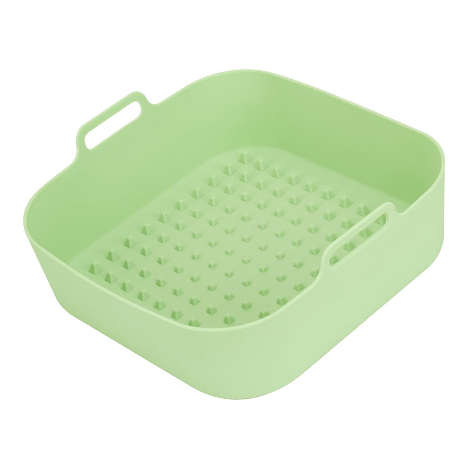Reusable Fryer Silicone Liners 7.9in Square Fryer Silicone Basket Bowl with view 6