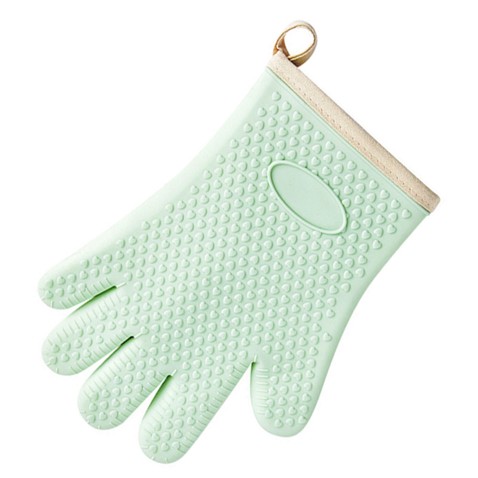Silicone Oven Microwave Gloves Anti Slip Heat Resistant BBQ Gloves with view 8