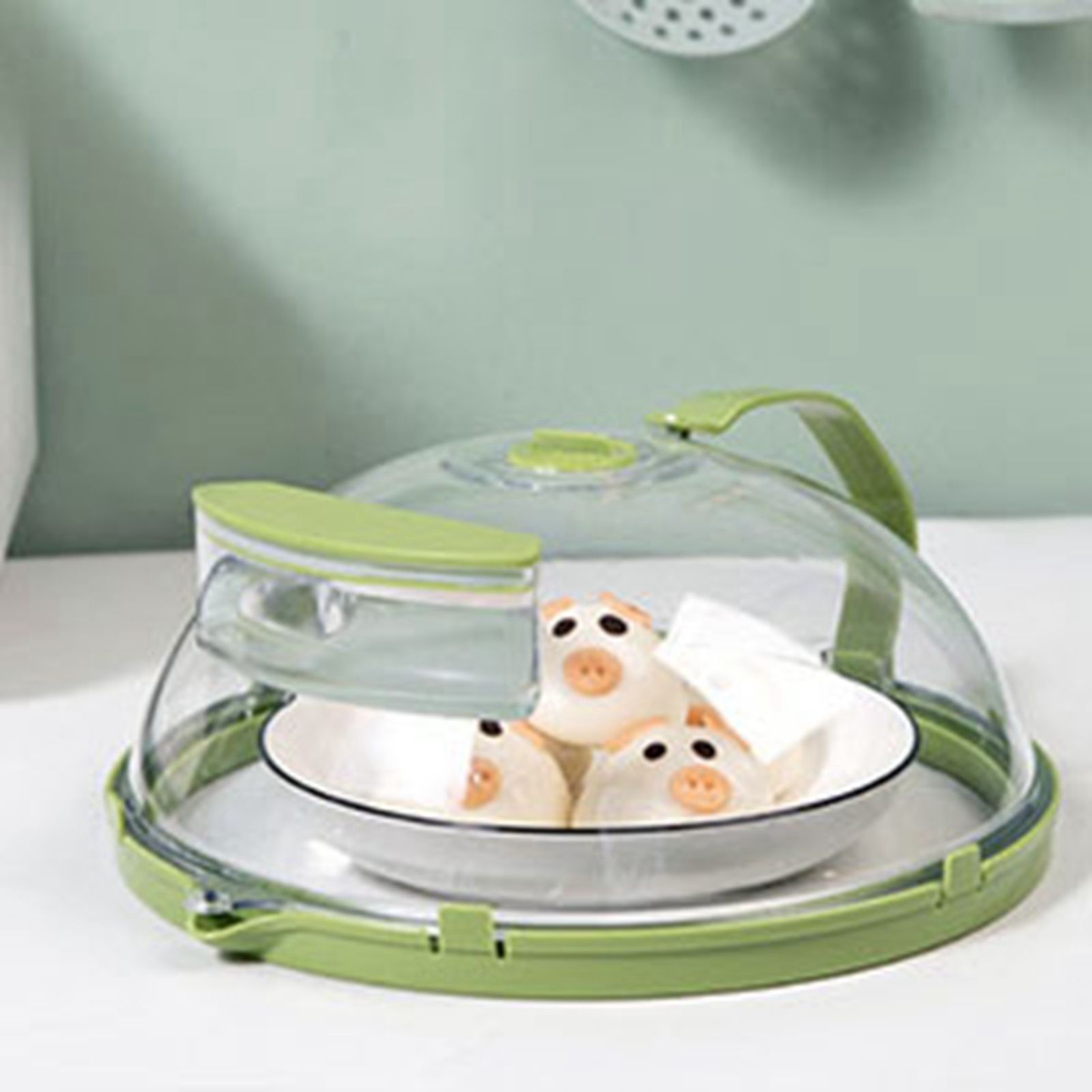 Microwave Splatter Cover Keep Freshness Avoid Tainting High Temperature view 8