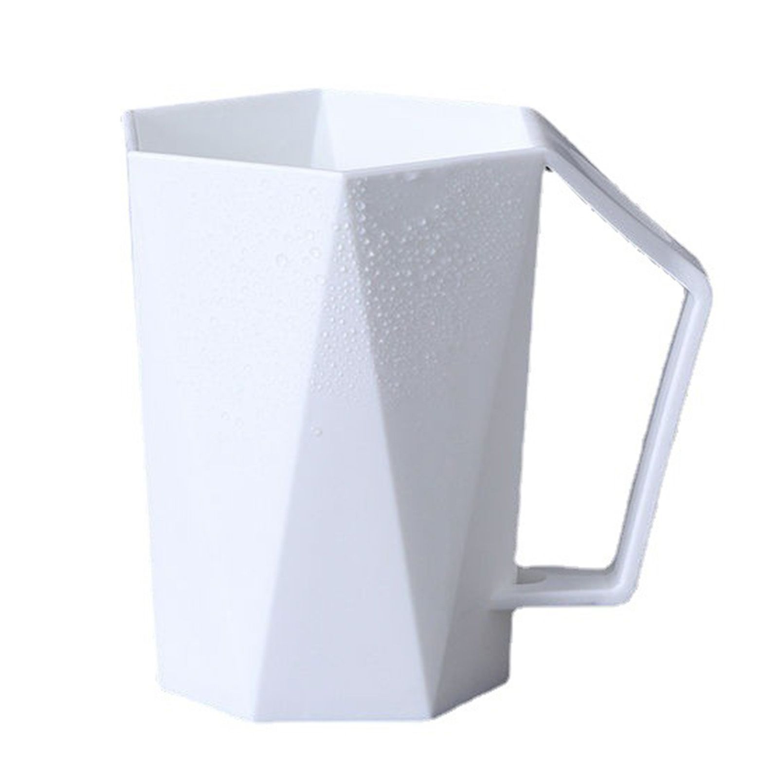 400ml Geometric Toothbrush Cup Portable Simple Plastic Couple Rhombus view 3