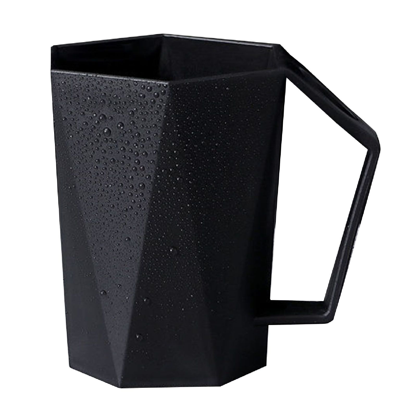 400ml Geometric Toothbrush Cup Portable Simple Plastic Couple Rhombus view 3