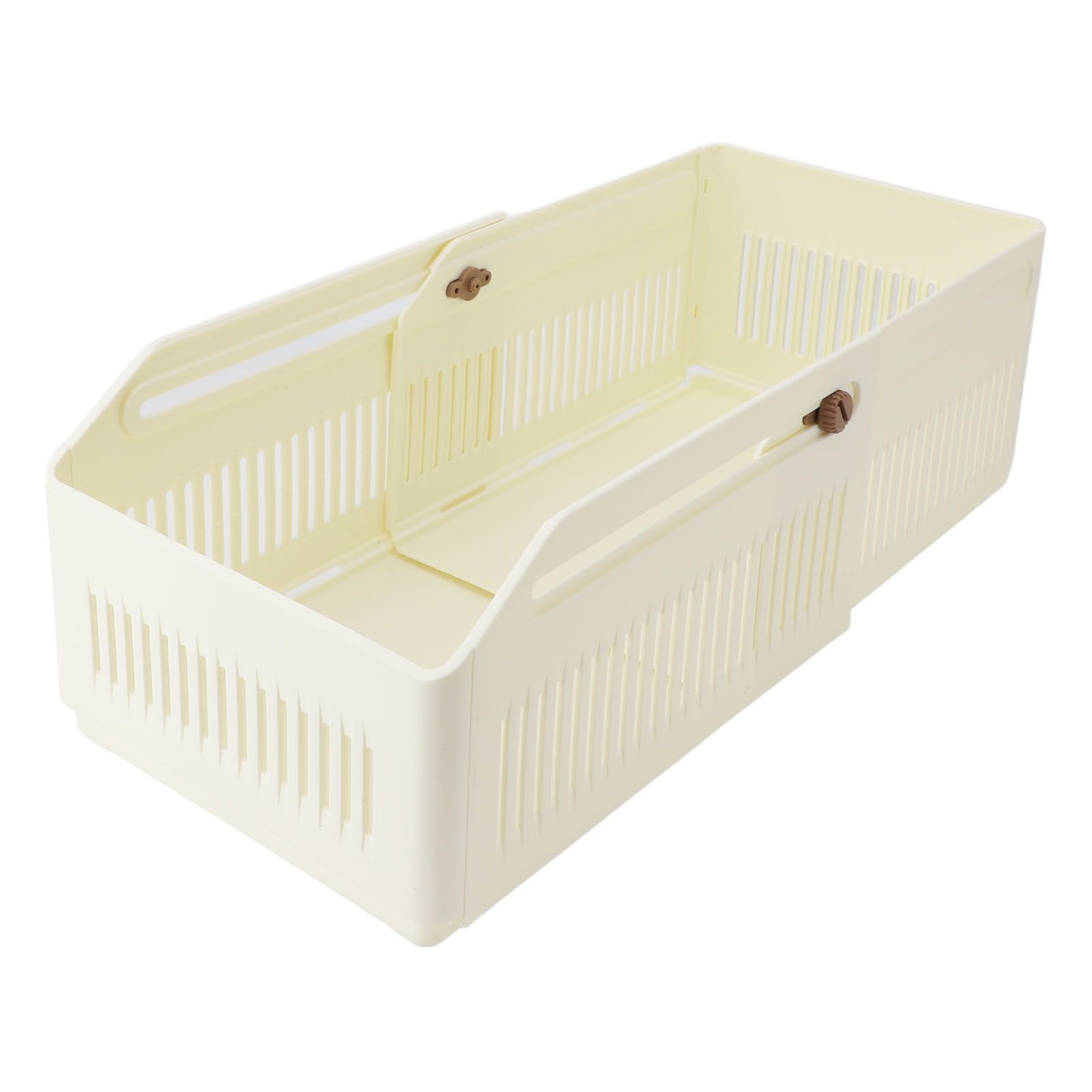 Retractable Storage Bin Multipurpose Expandable Stackable Organization Storage