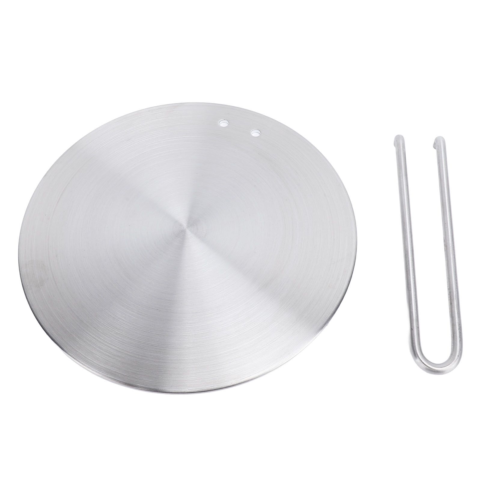 Stainless Steel Heat Diffuser Converter with Detachable Handle Round Induction view 3