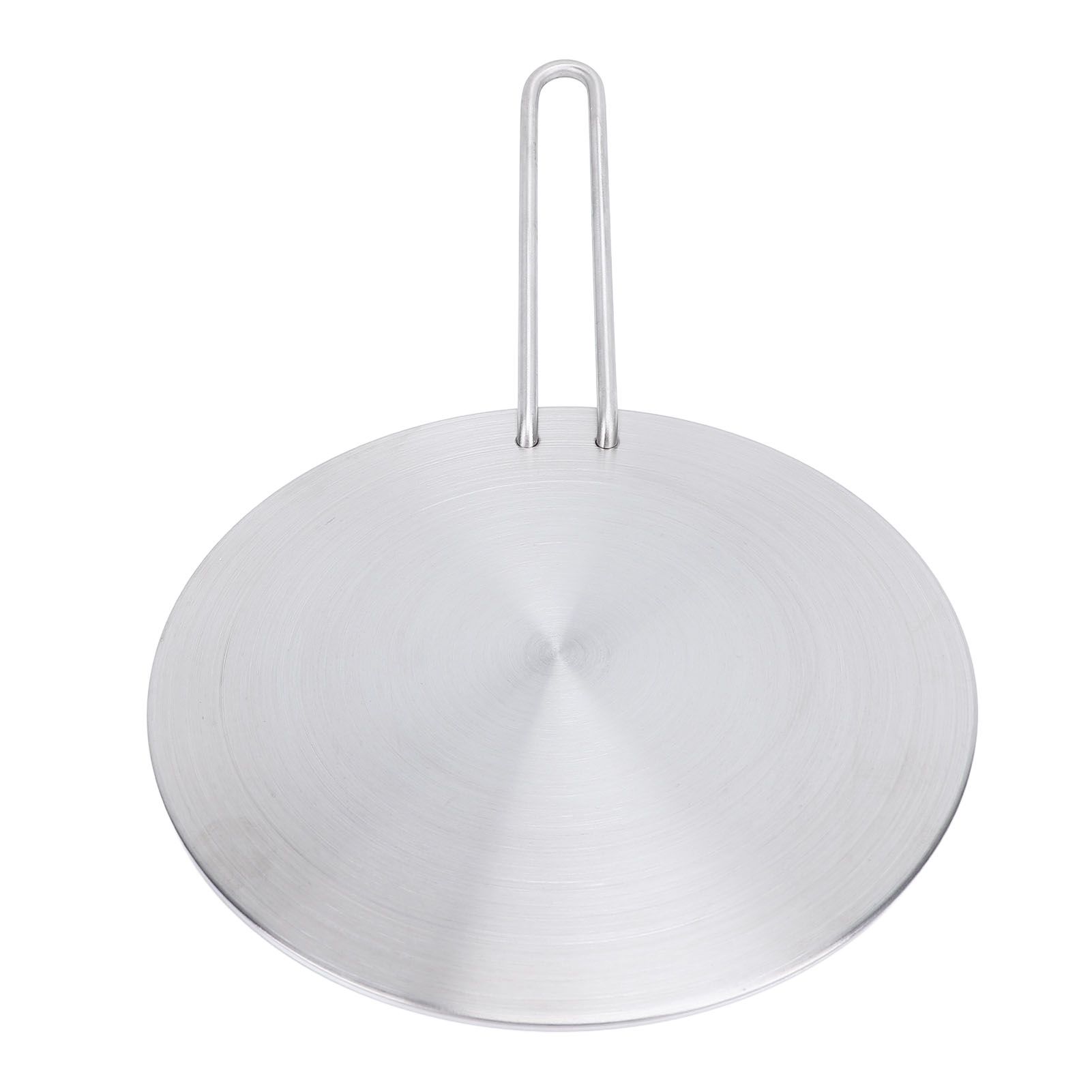 Stainless Steel Heat Diffuser Converter with Detachable Handle Round Induction — image 1