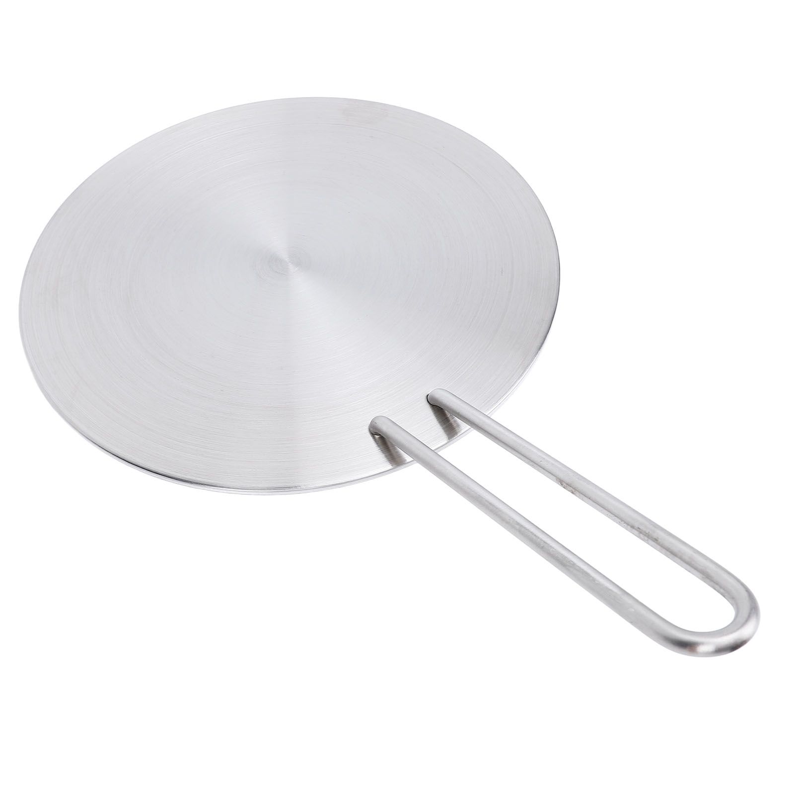 Stainless Steel Heat Diffuser Converter with Detachable Handle Round Induction view 9