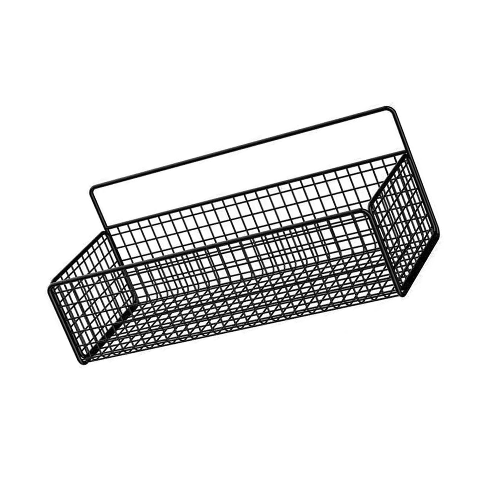Wall Hanging Storage Rack Multifunctional Portable Iron Wire Bin Basket for view 6