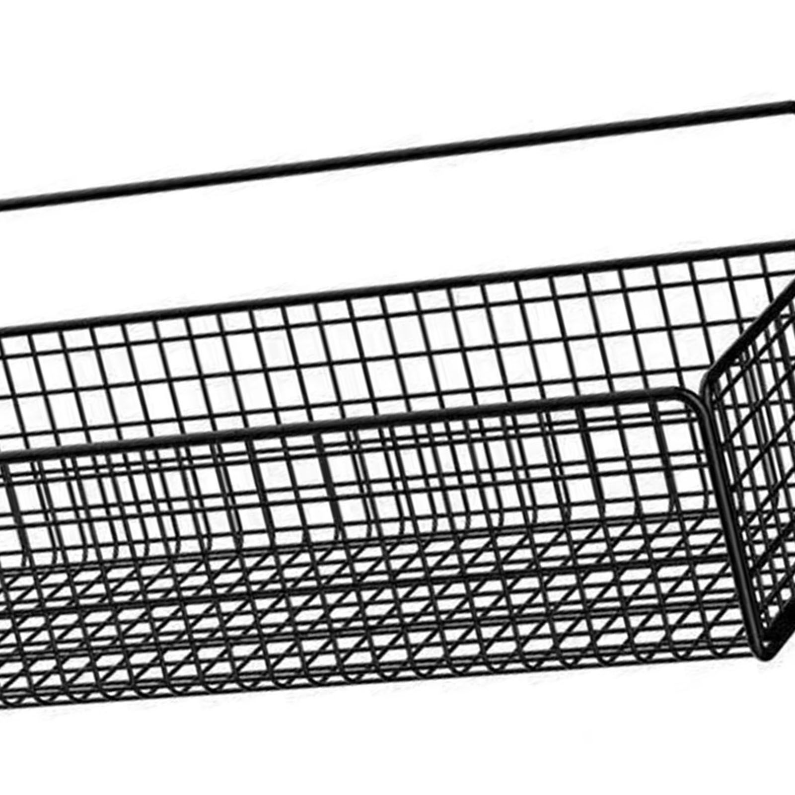 Wall Hanging Storage Rack Multifunctional Portable Iron Wire Bin Basket for view 7